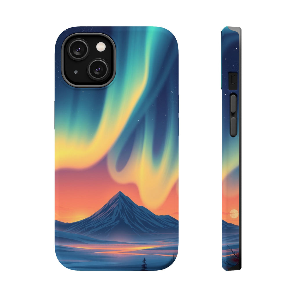 iPhone Northern Lights Dreamy Ethereal Slim Everyday Designer Case · iPhone Case