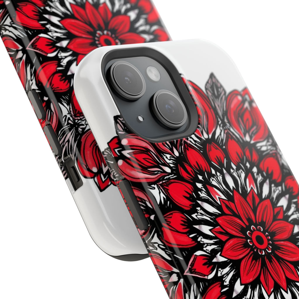 iPhone Floral Mandala Hand-Drawn Sketch Slim Everyday iPhone Designer · iPhone C