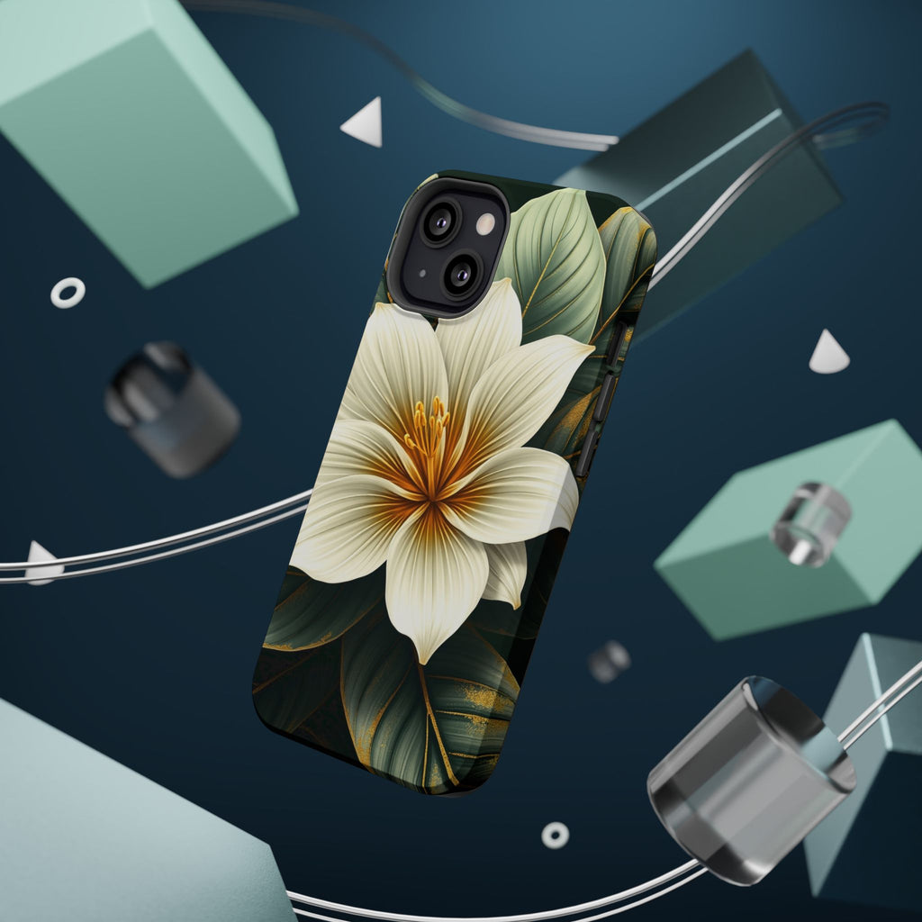 iPhone Radiant Tropical Bloom Design Slim Everyday Designer Case · iPhone Case