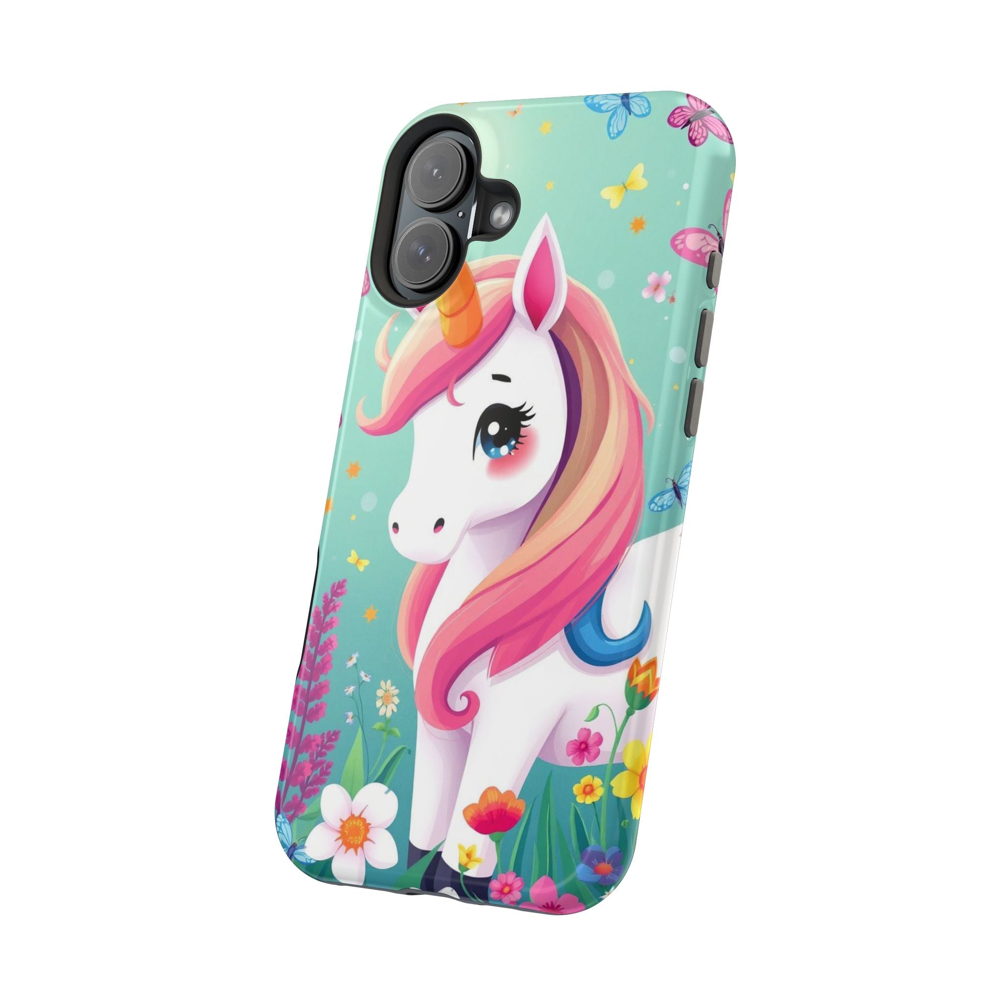 iPhone Dragonfly Unicorn Kids Fun iPhone Phone Case Gift Clean Minimal · iPhone