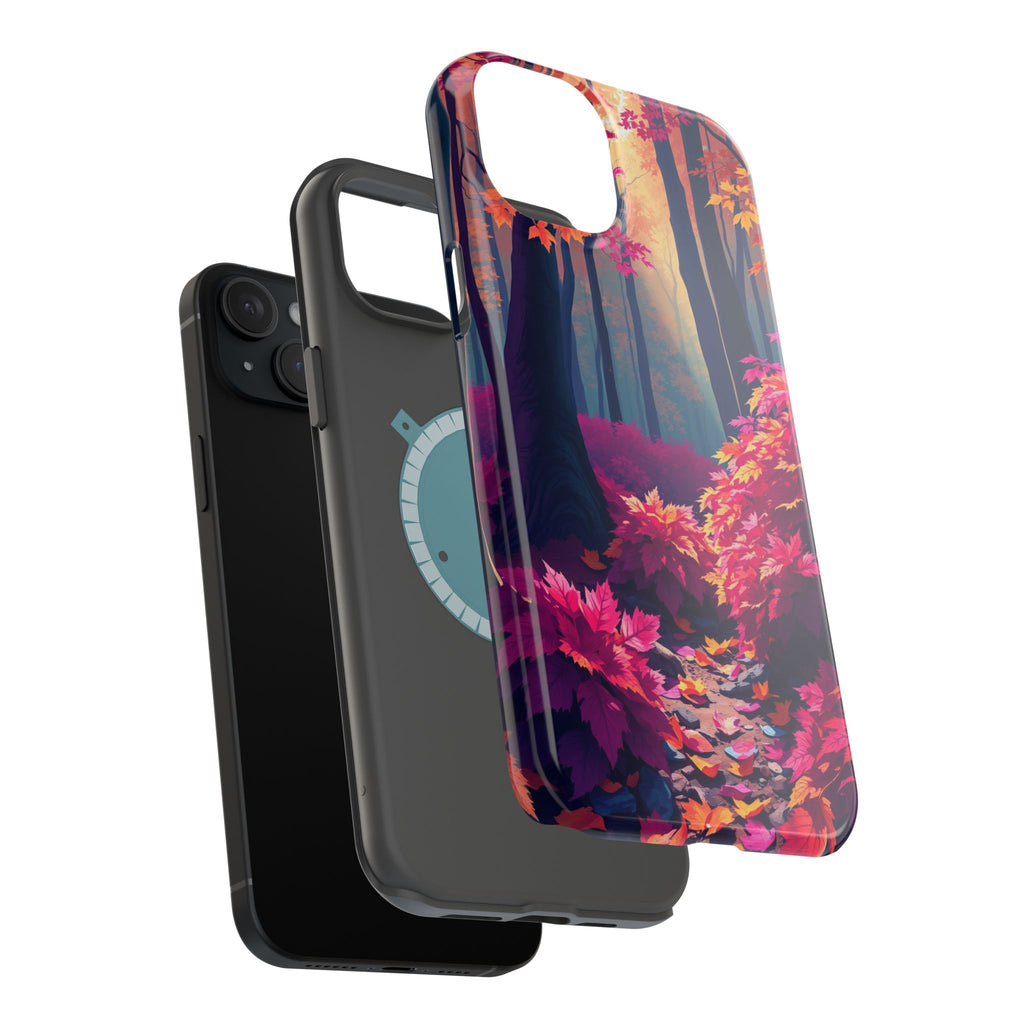 iPhone Earthy Autumn Forest Floor Design Slim Everyday iPhone Designer · iPhone