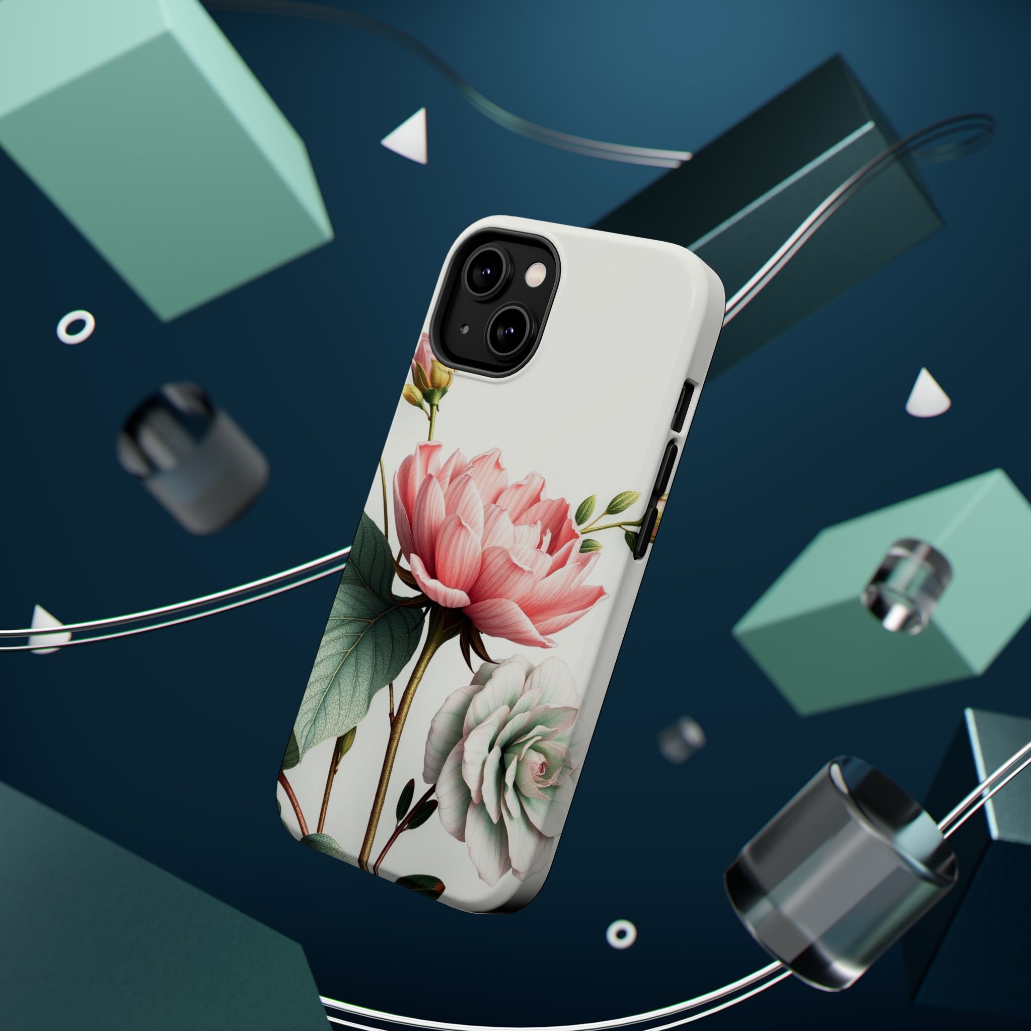 iPhone Vibrant Vintage Botanical Print Design Clean iPhone 14 Minimal · iPhone C