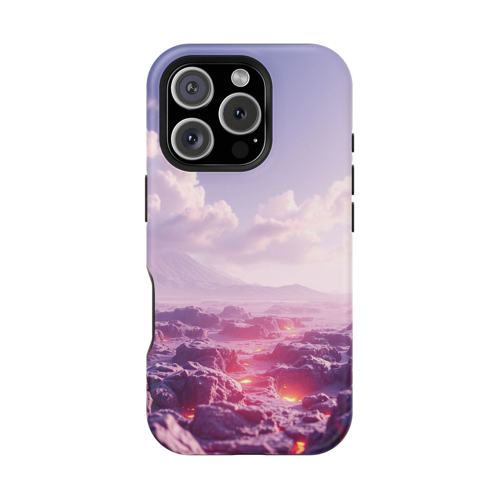 iPhone Lava Field Cinematic Art Slim Everyday Designer Case · iPhone Case