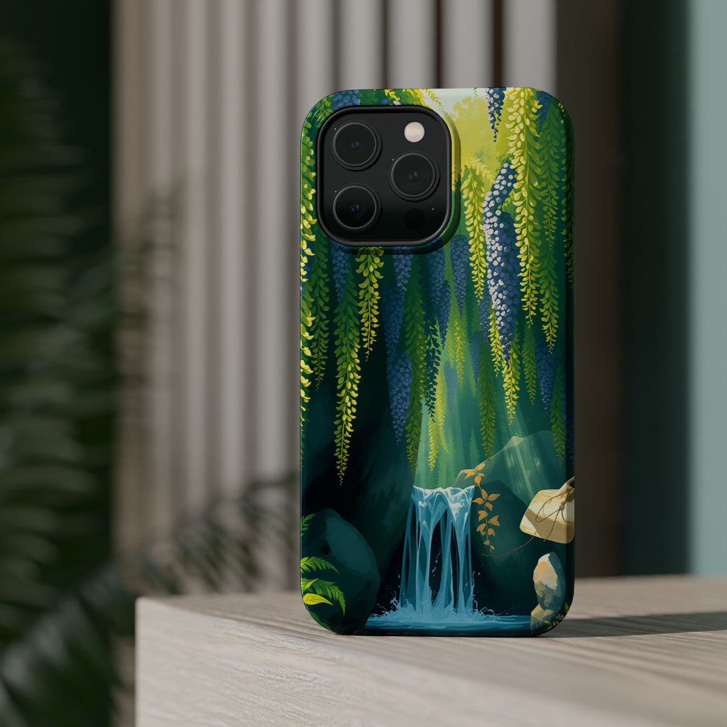 iPhone Wisteria Cascade Mystic Art Bold Modern Everyday Snap Case · iPhone Case