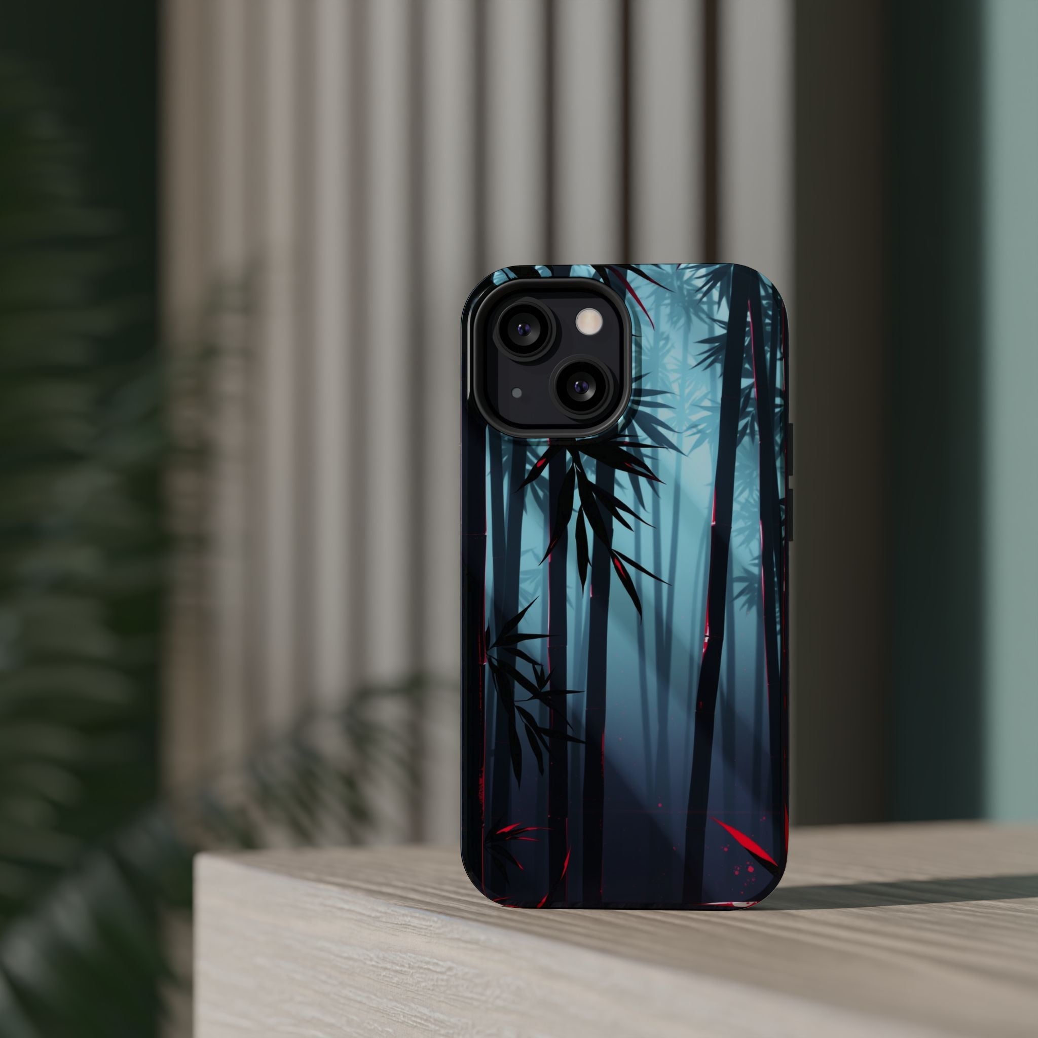 iPhone Bamboo Grove Holographic Iridescent Slim iPhone Everyday · iPhone Case