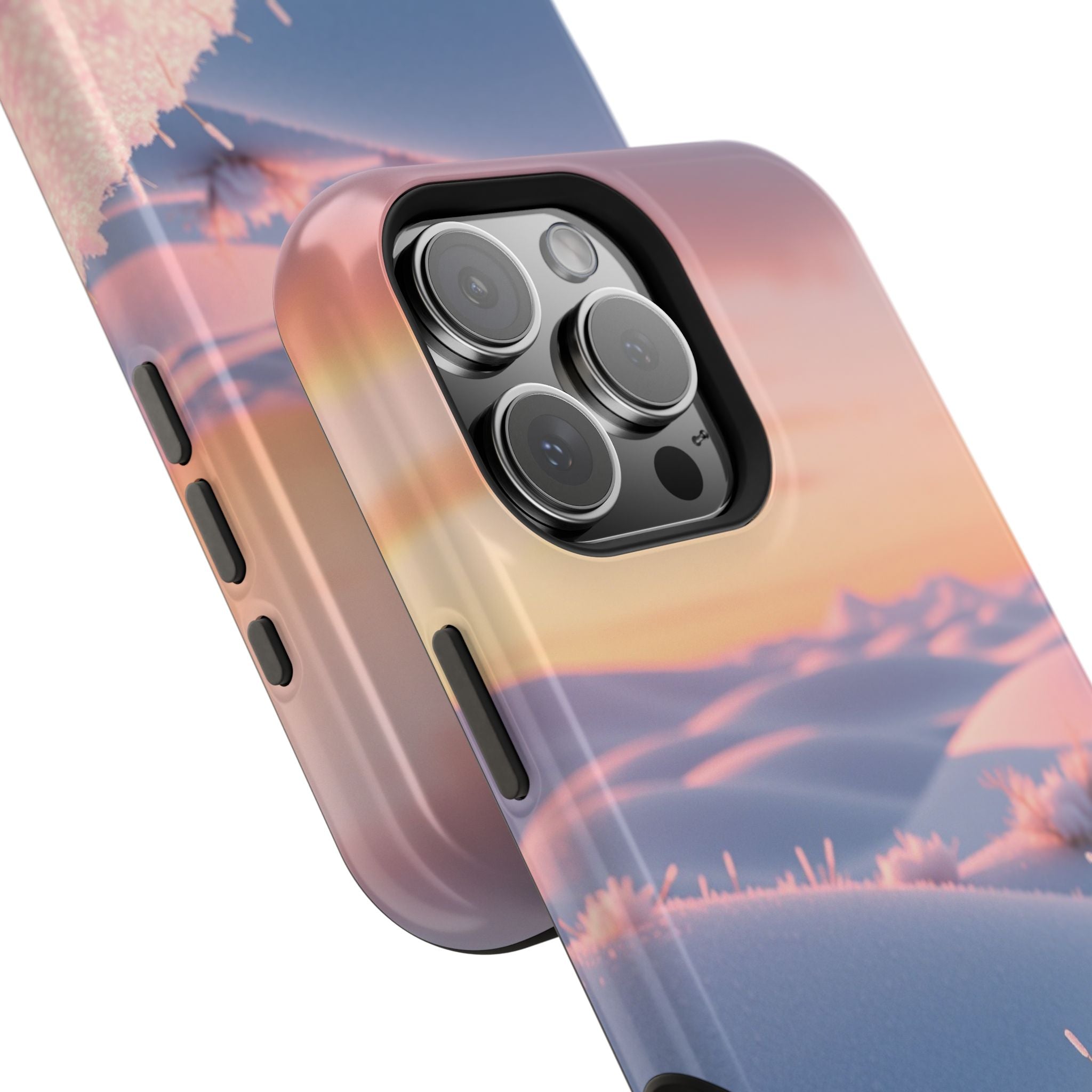 iPhone Snow Field 3D Digital Slim Everyday Designer Case · iPhone Case