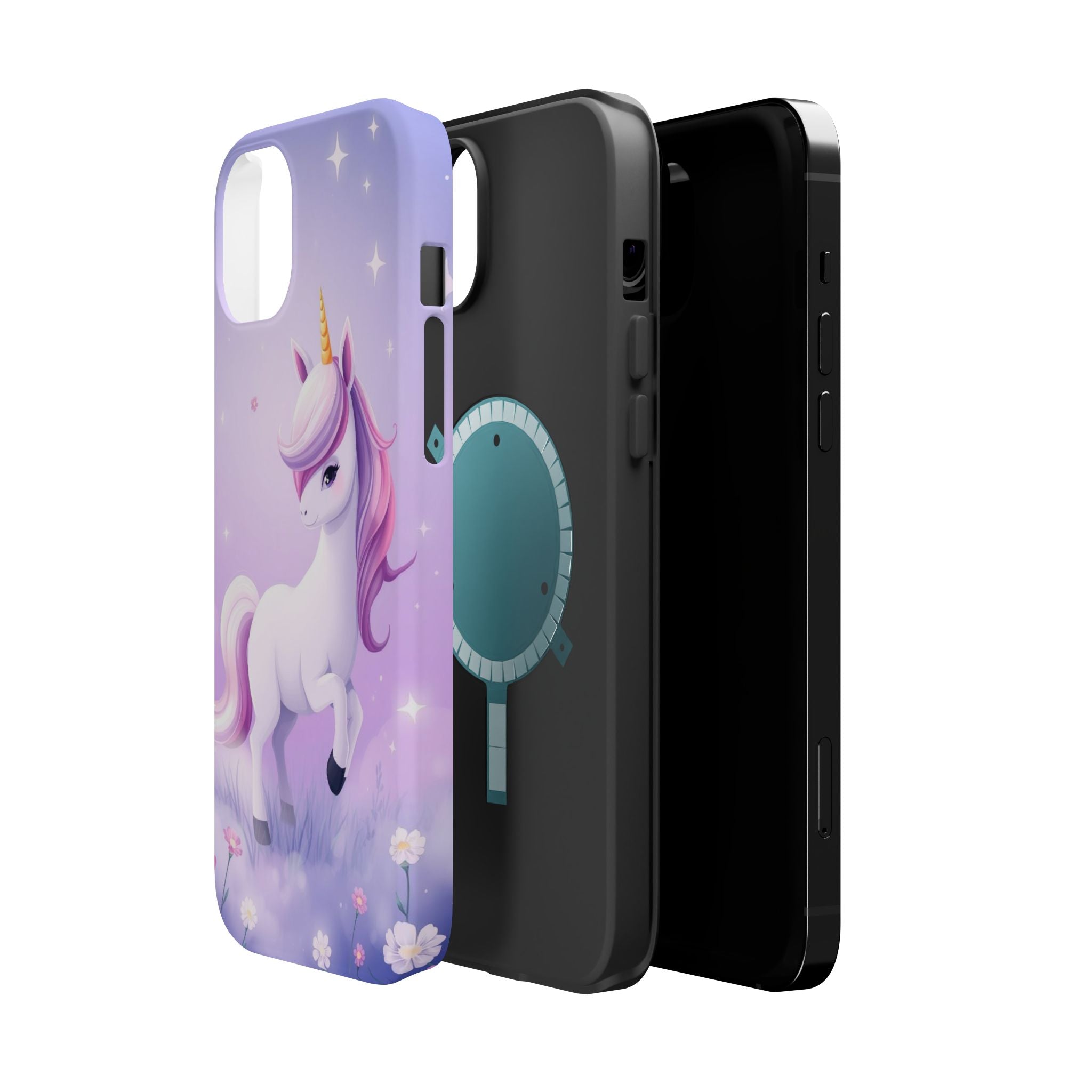 iPhone Lilac Mist Unicorn Kids Fun iPhone Phone Case Gift Artistic · iPhone Case
