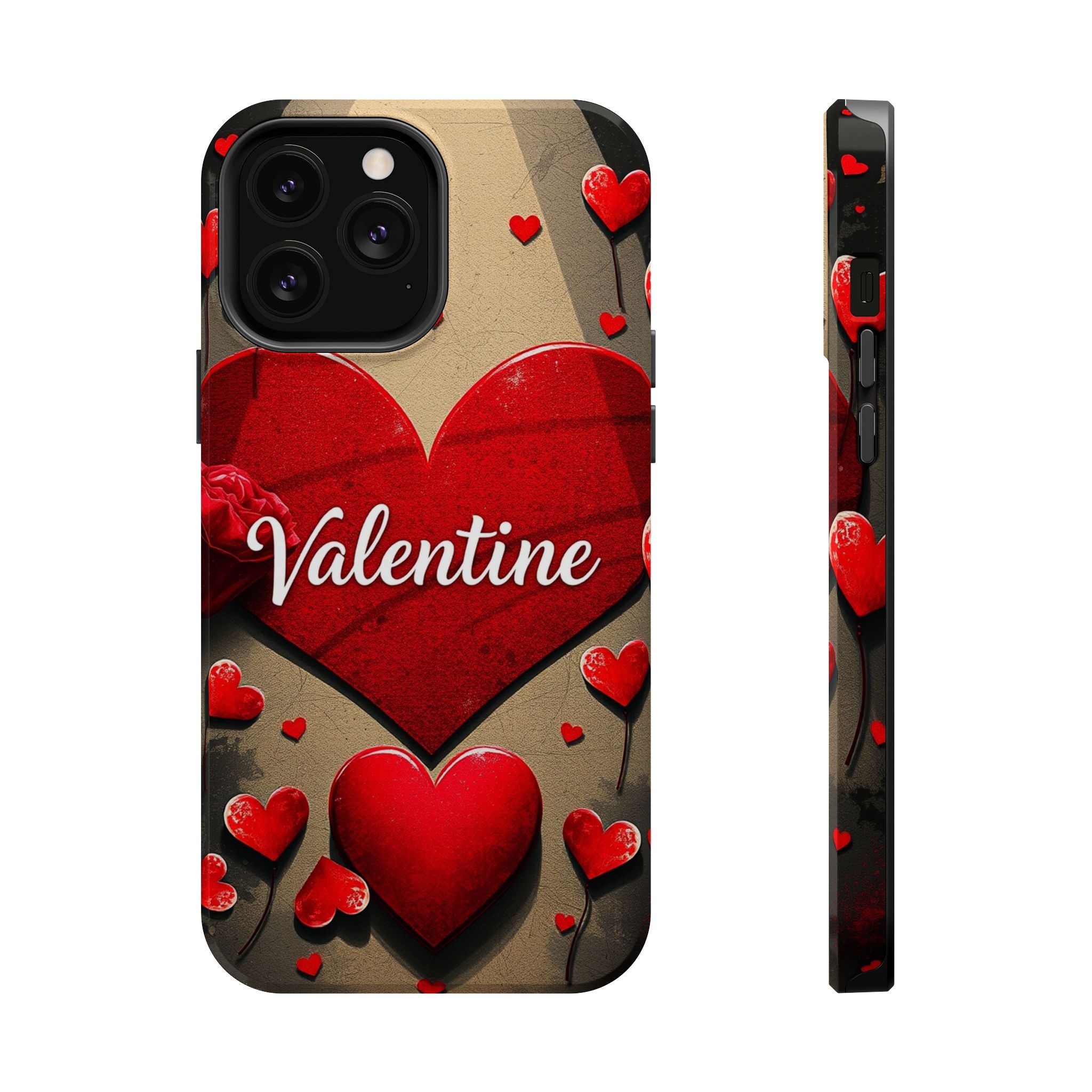 iPhone Serene Vintage Valentine Card Design Slim Everyday Designer Case · iPhone