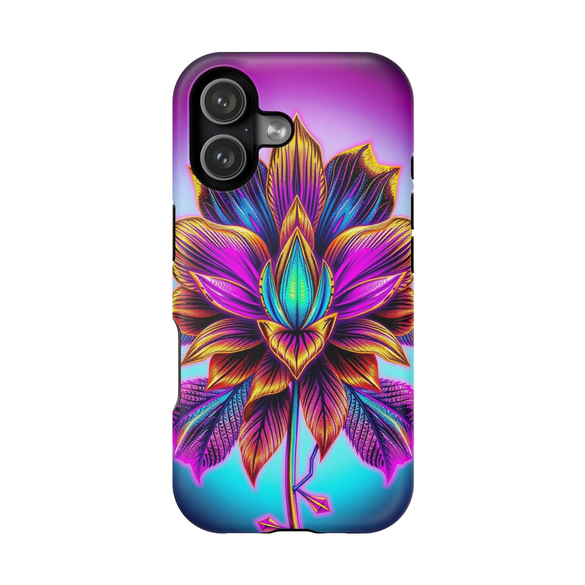 iPhone Floral Gold Foil Mystic Art Bold Modern Everyday Snap Case · iPhone Case