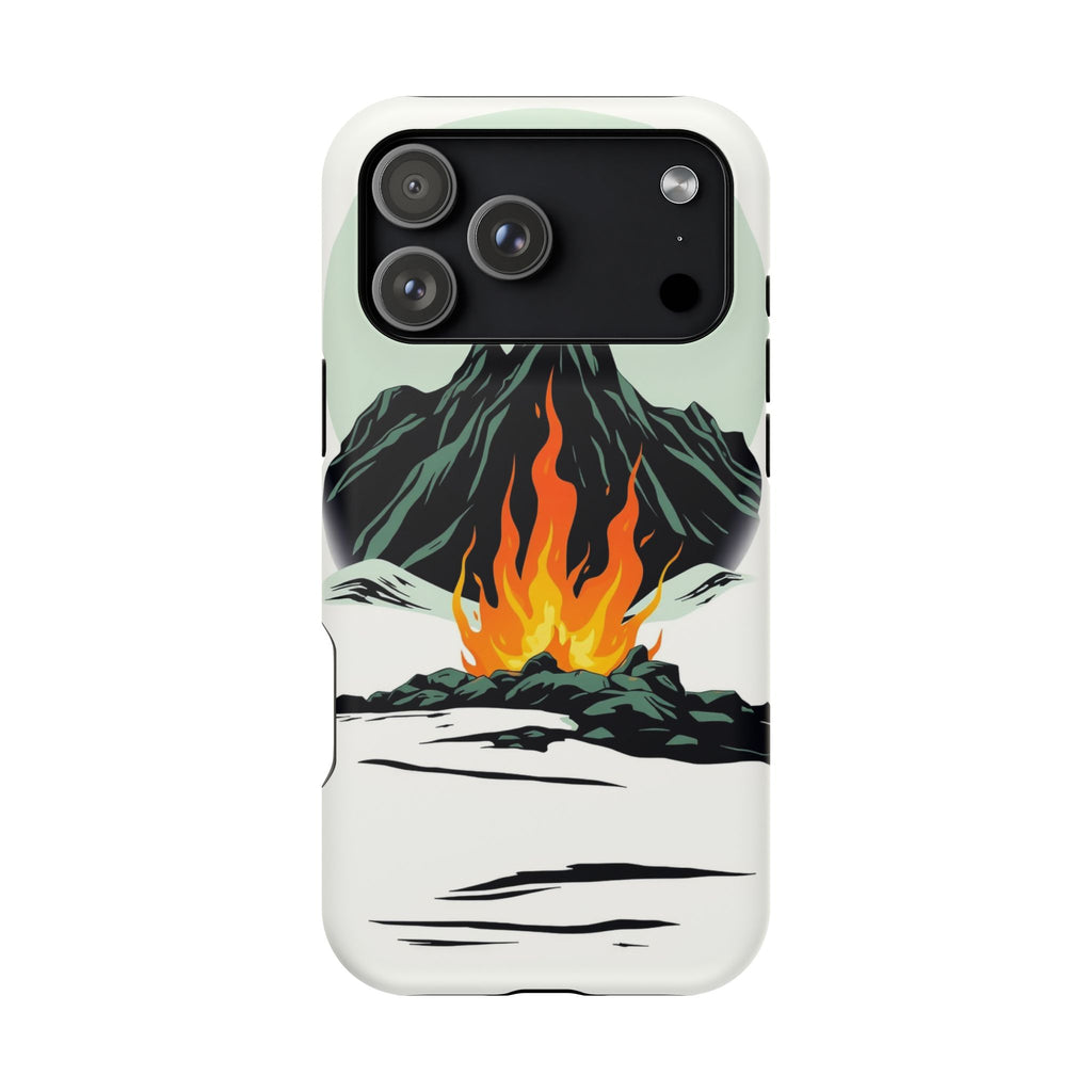 iPhone Sage And Ivory Wildfire Glow Slim Everyday Designer Case · iPhone Case
