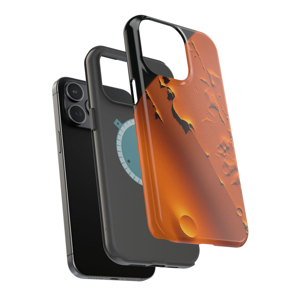 iPhone Burnt Orange And Sand Shoreline Aerial Slim iPhone Everyday · iPhone Case