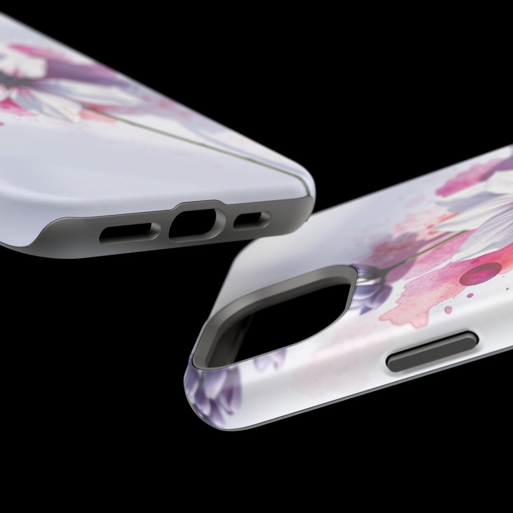 iPhone Floral Watercolor Splash Bold Art Slim Everyday iPhone 15 · iPhone Case