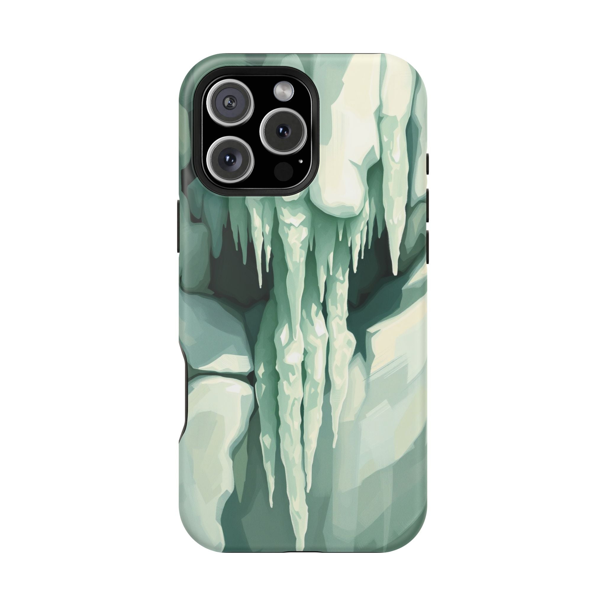 iPhone Earthy Icicle Formation Design Slim Everyday Designer Case · iPhone Case