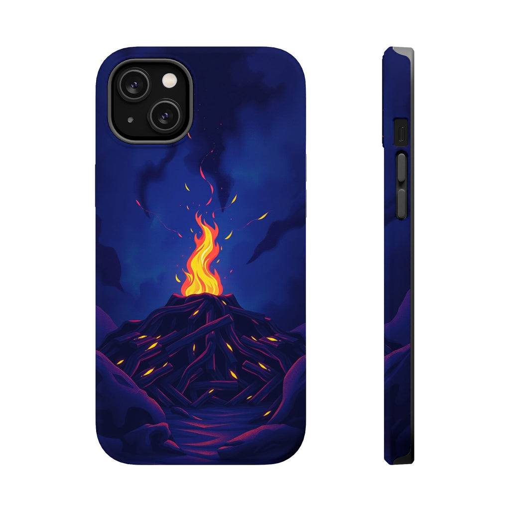 iPhone Wildfire Glow Dark Academia Bold Modern Everyday Snap Case · iPhone Case