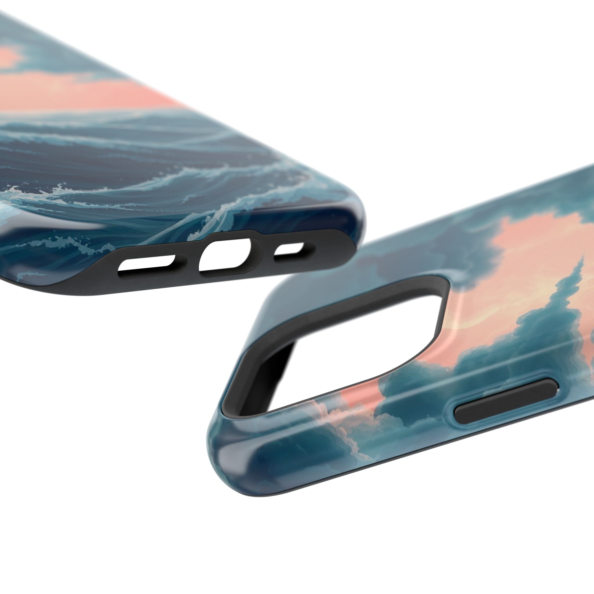 iPhone Storm at Sea 3D Digital Slim Everyday Designer Case · iPhone Case