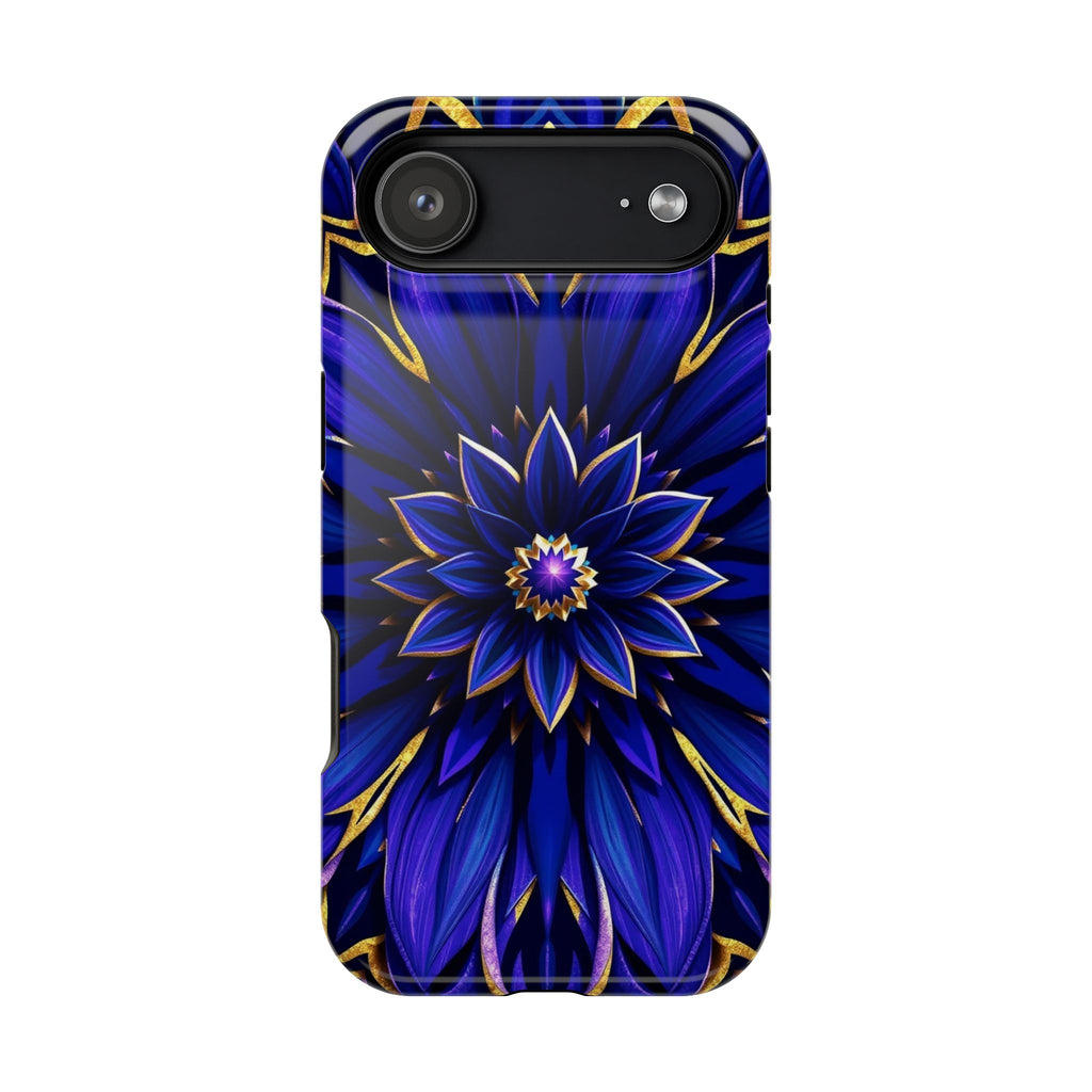 iPhone Floral Mandala Electric Art 14 Slim Everyday Designer Case · iPhone Case