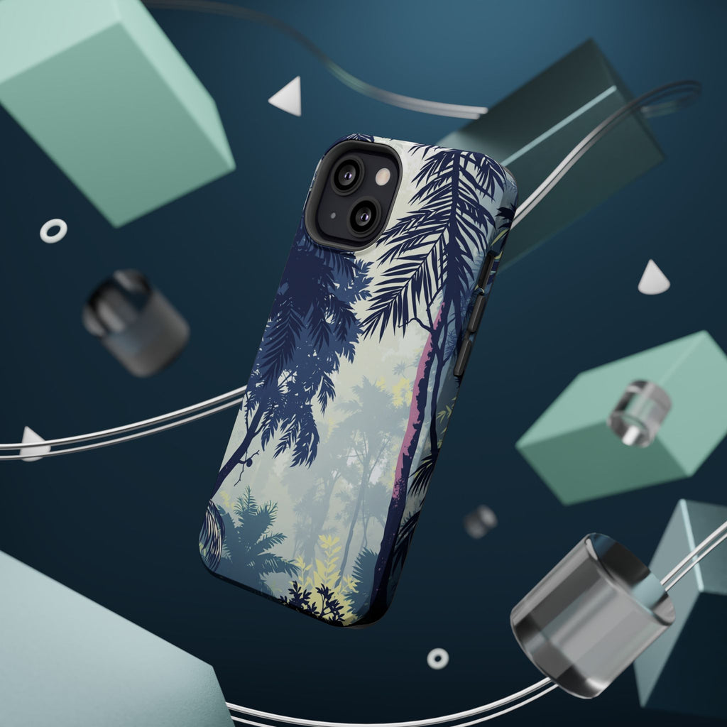 iPhone Rainforest Canopy Grunge Distressed Slim iPhone Everyday · iPhone Case