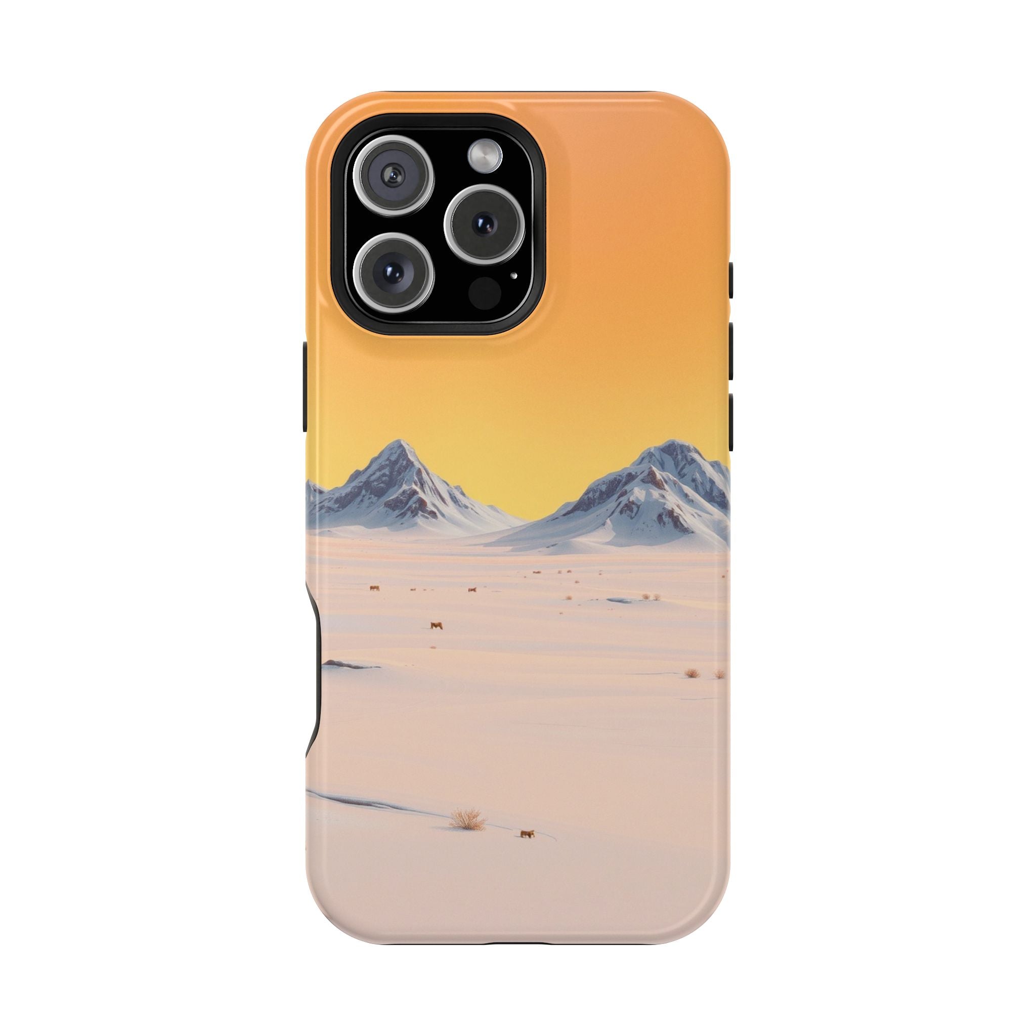 iPhone Mustard And Rust Arctic Tundra Slim Everyday iPhone 20 Designer · iPhone