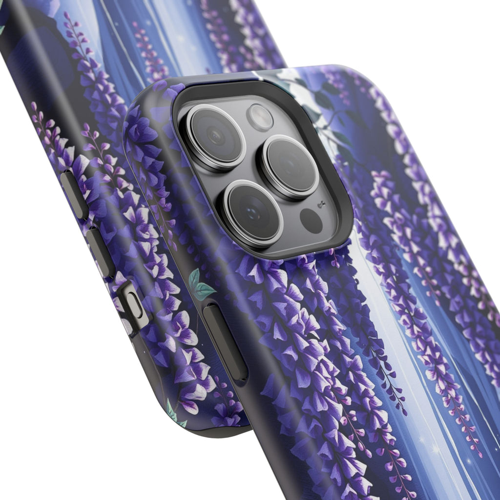 iPhone Wisteria Cascade Serene Design Slim Snap Case Ga · iPhone Case