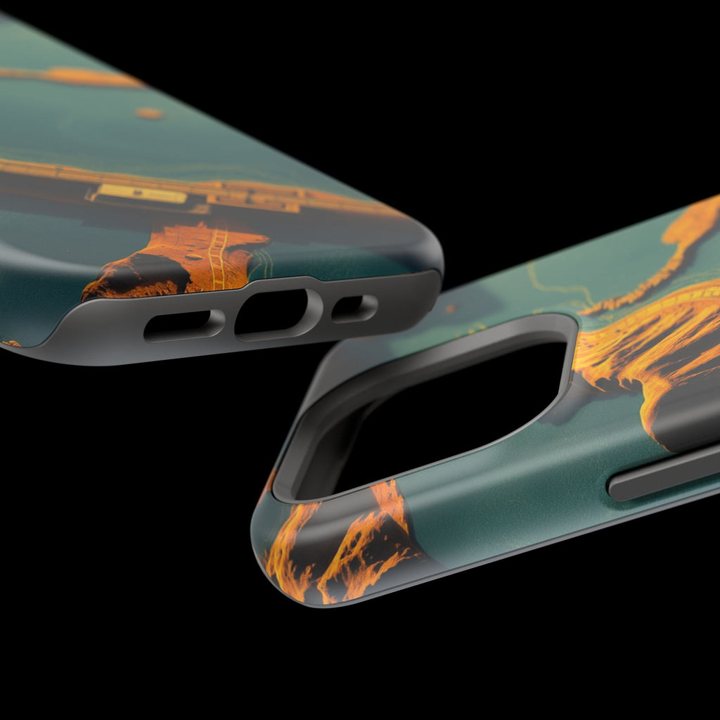 iPhone Vibrant River Delta Aerial Design Slim Everyday iPhone Designer · iPhone