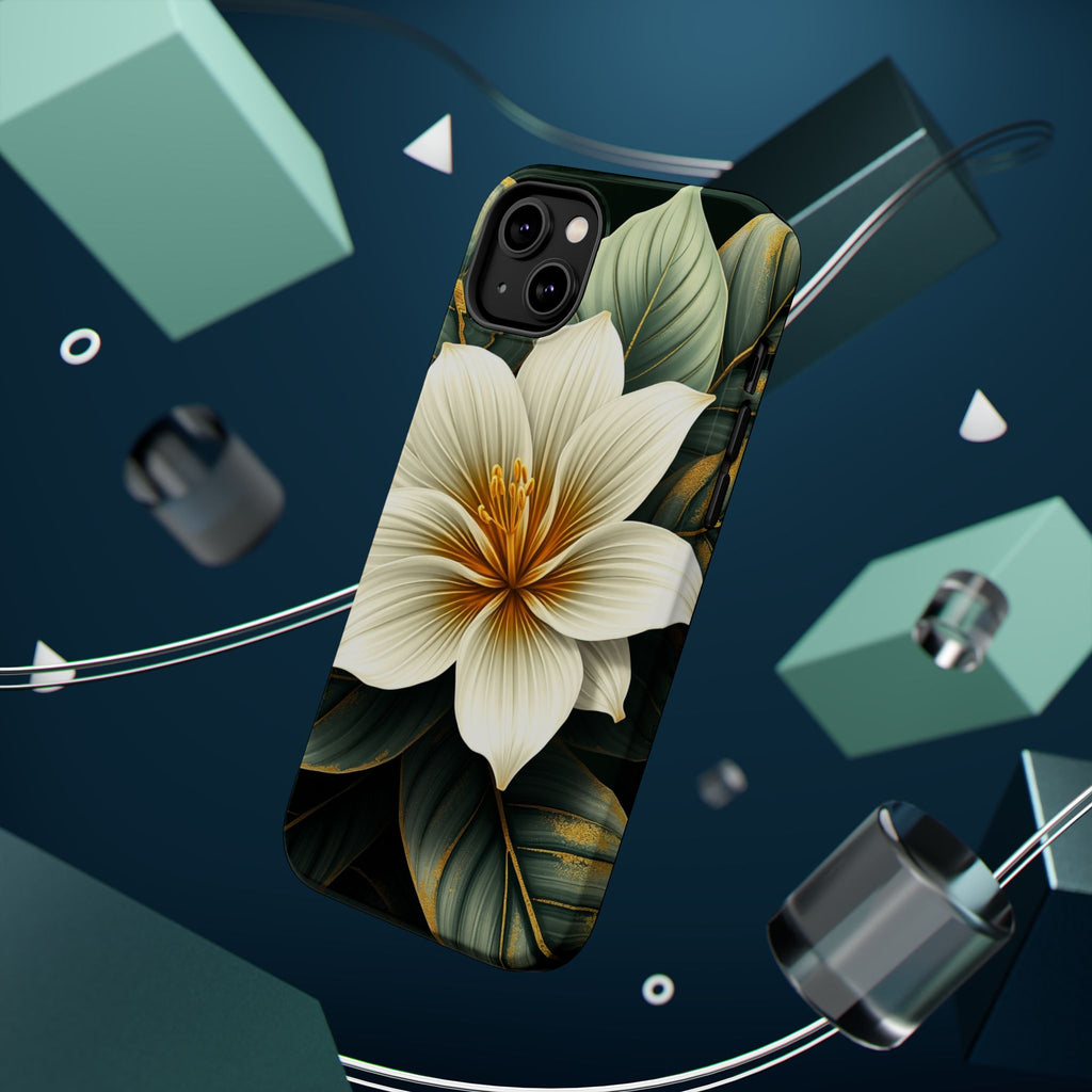 iPhone Radiant Tropical Bloom Design Slim Everyday Designer Case · iPhone Case