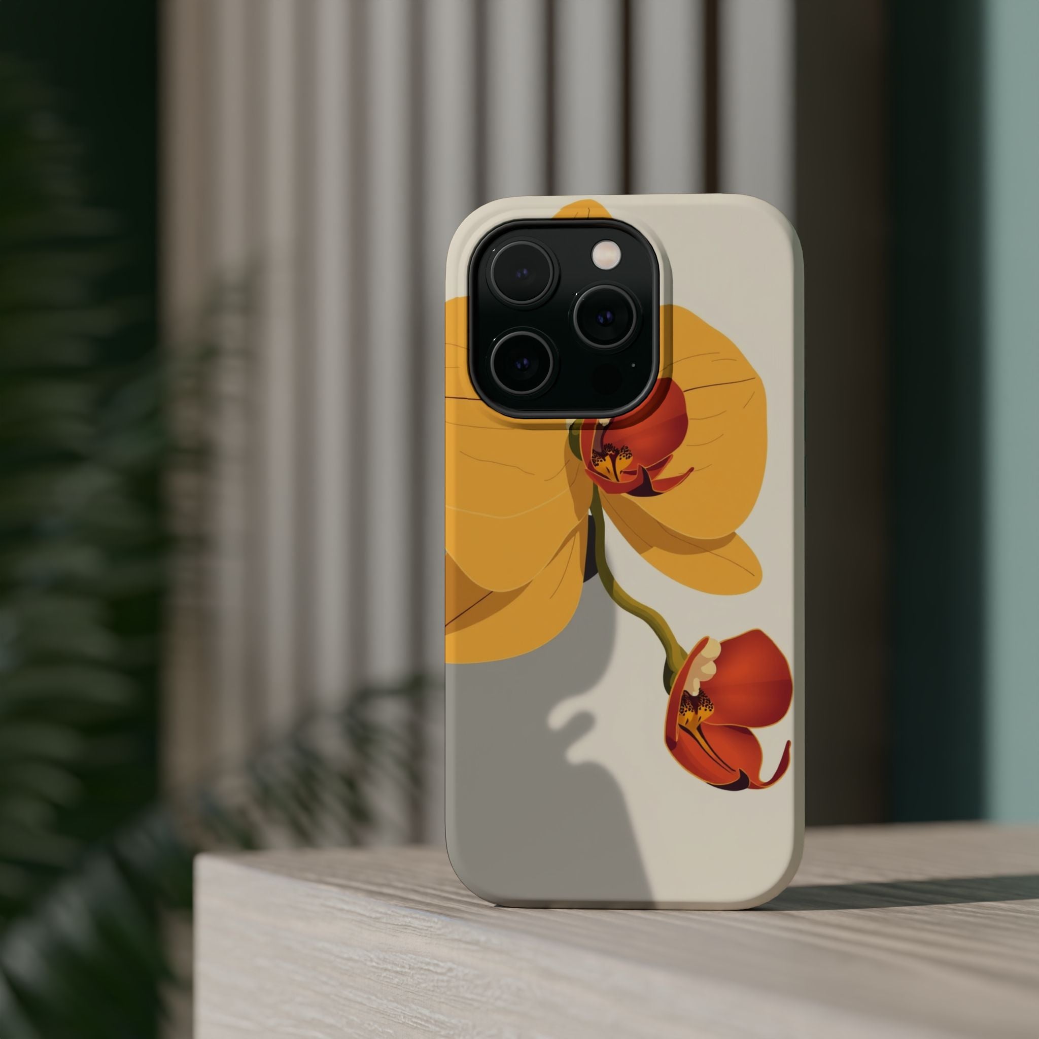iPhone Vibrant Orchid Study Design Bold Modern Everyday Snap Case · iPhone Case
