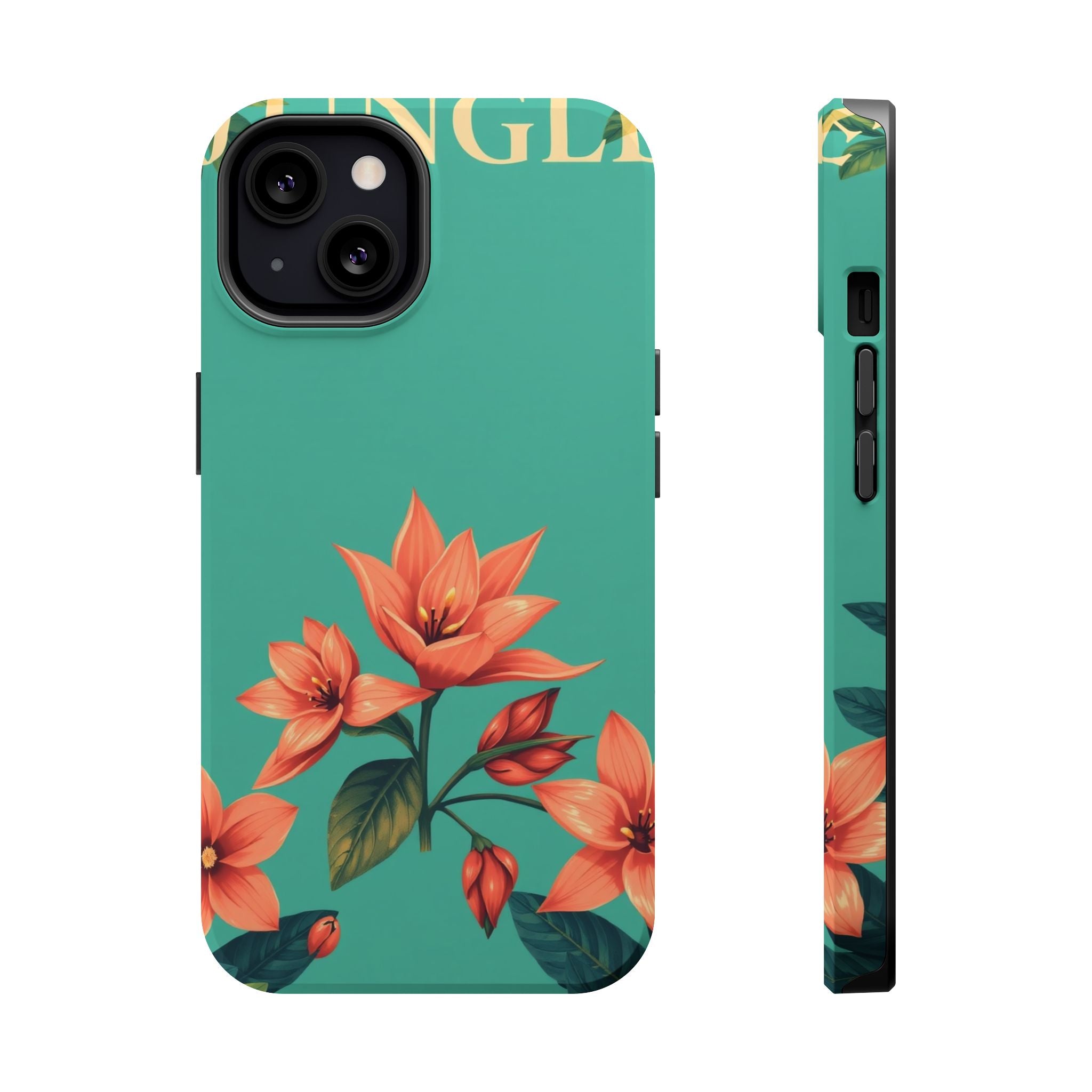 iPhone Jungle Floral Enchanted Art Bold Modern Everyday Snap Case · iPhone Case