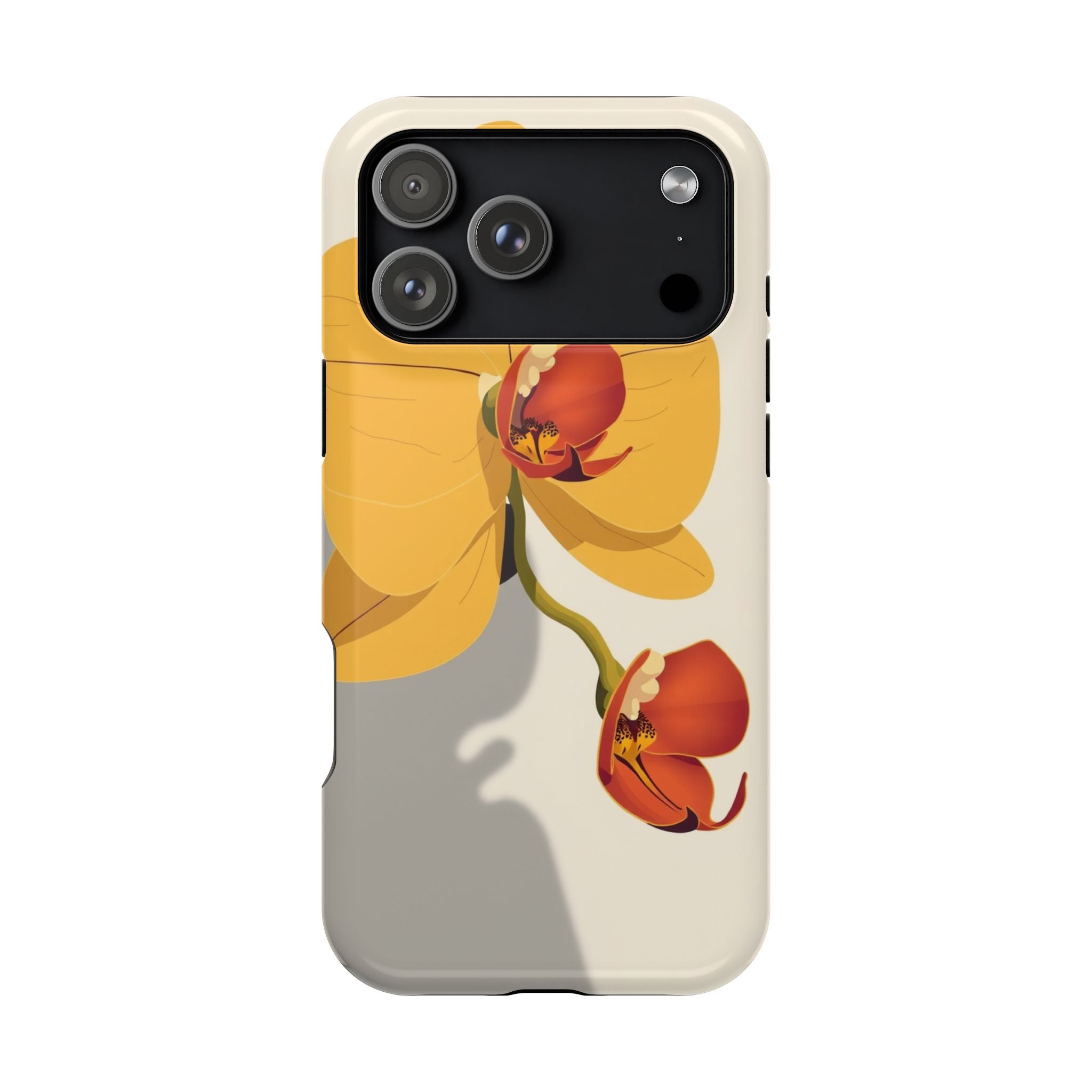 iPhone Vibrant Orchid Study Design Bold Modern Everyday Snap Case · iPhone Case