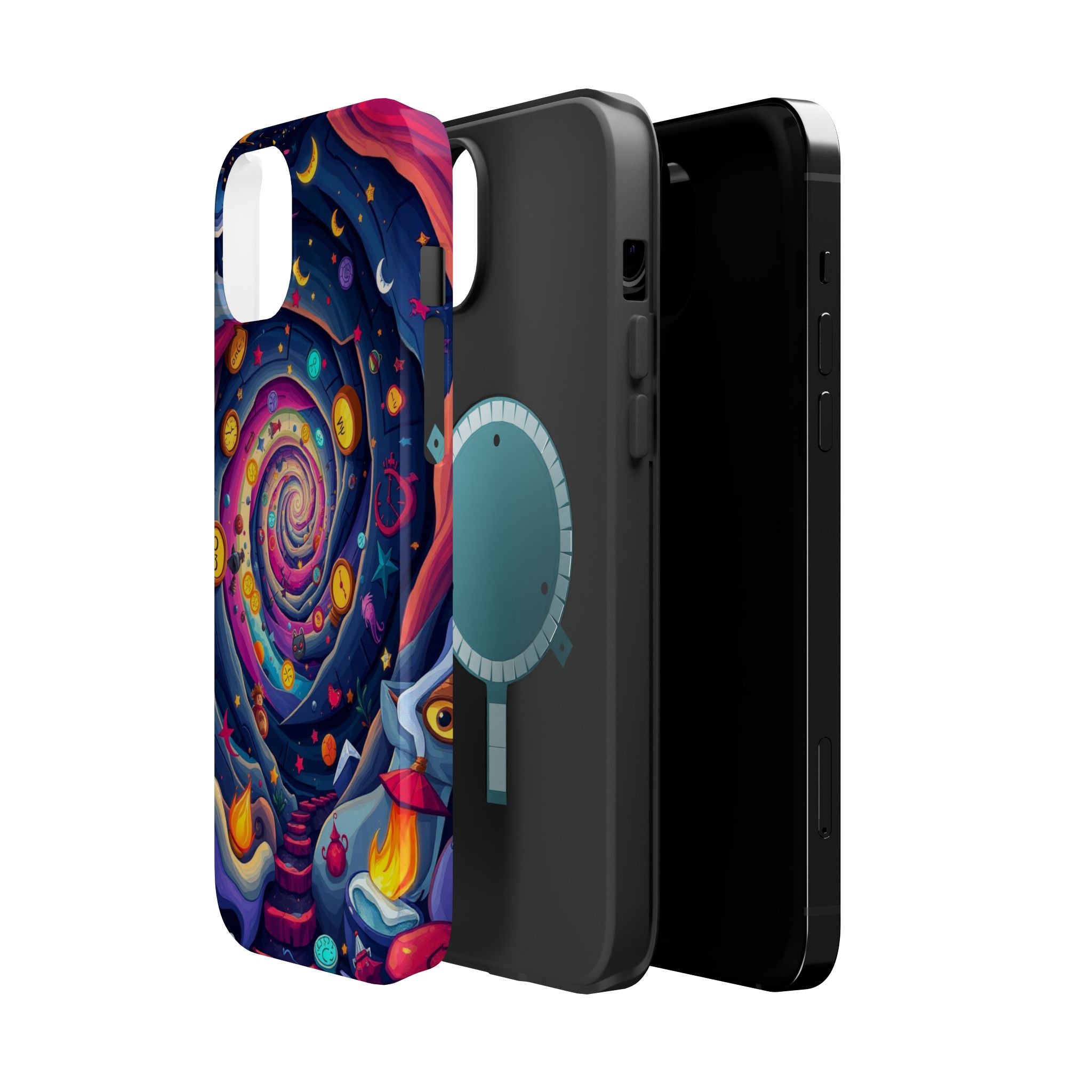 iPhone Time Portal Swirl Kids Fun iPhone Phone Case Gift Clean Minimal · iPhone