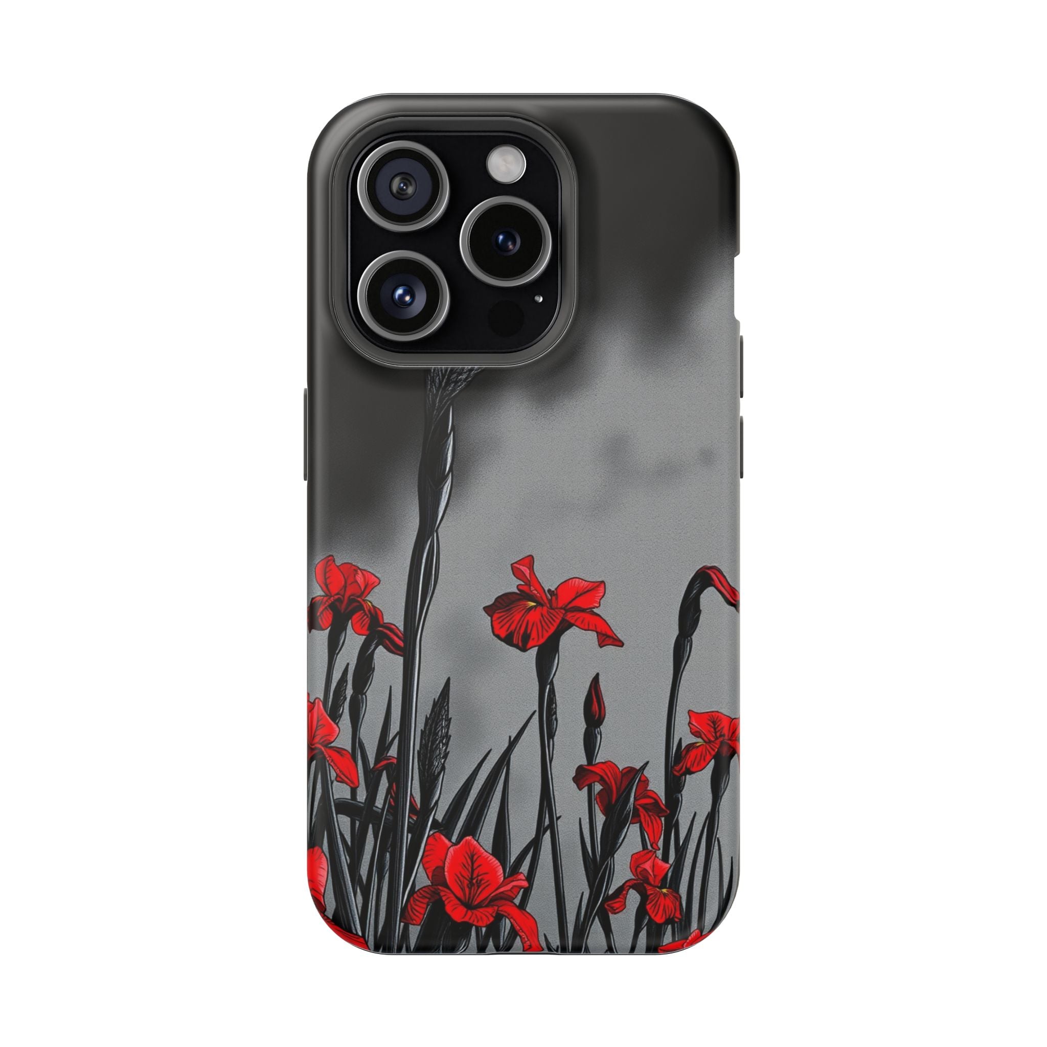 iPhone Iris Garden Cinematic Art Soft Finish Everyday Cas Slim Snap Case · iPhon