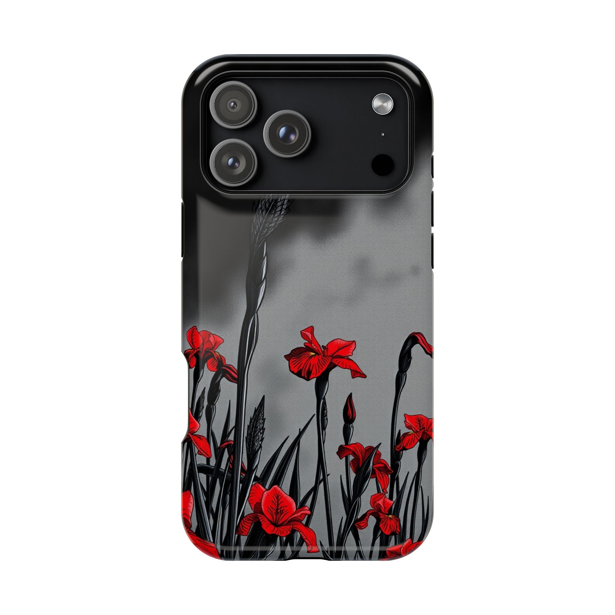 iPhone Iris Garden Cinematic Art Soft Finish Everyday Cas Slim Snap Case · iPhon