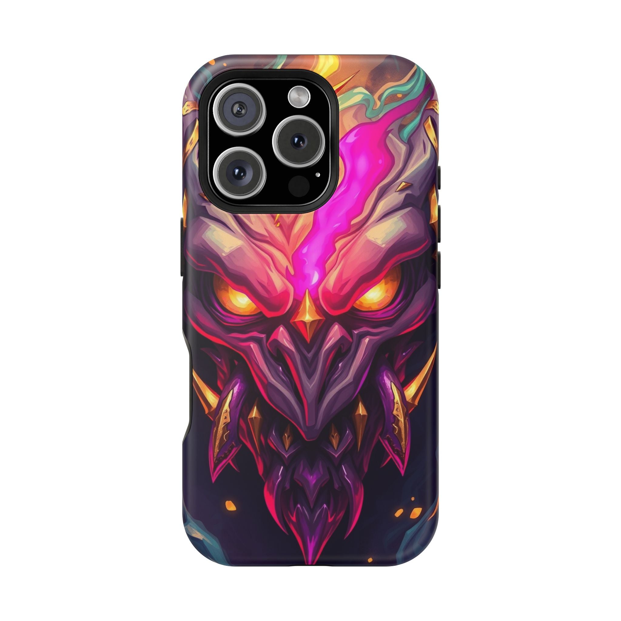 iPhone Chaos Goblin Energy Gold Foil Luxury Slim Everyday Designer Case · iPhone
