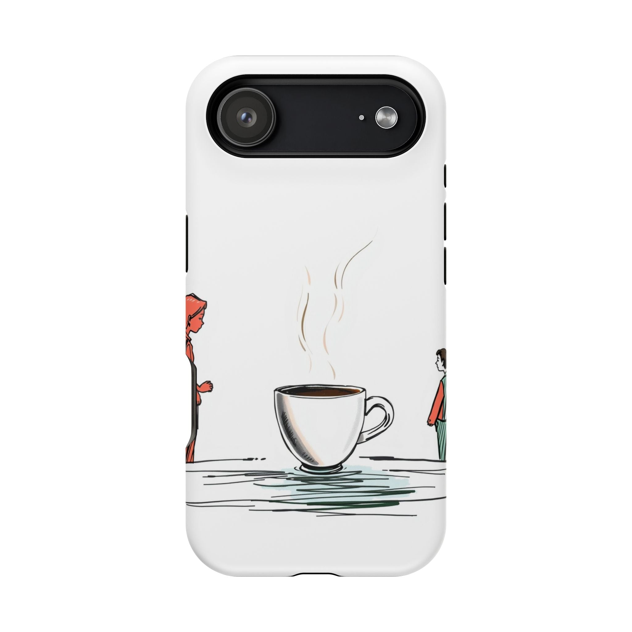 iPhone Coffee Before People Mystic Art Slim Everyday Designer Case · iPhone Case