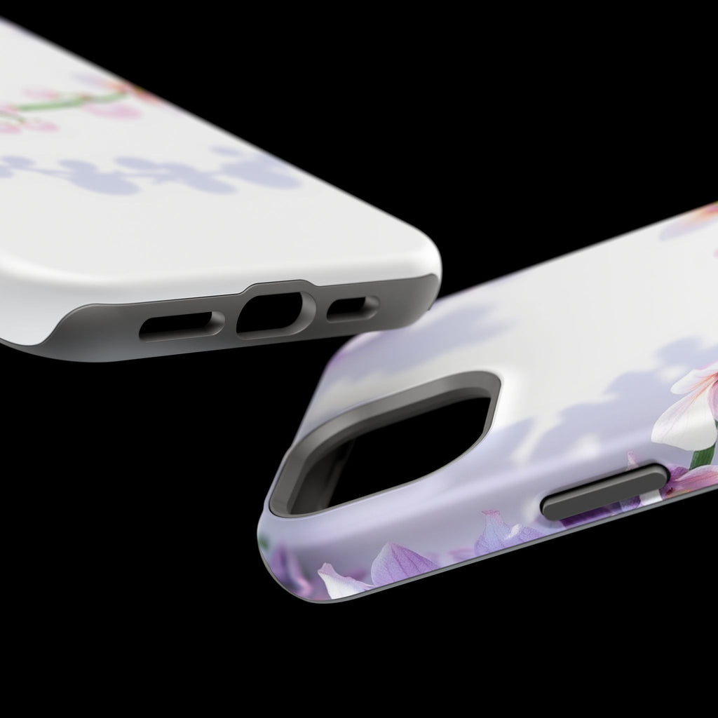 iPhone Vibrant Floral Crown Design Clean Minimal Snap Cas Slim Snap Case · iPhon