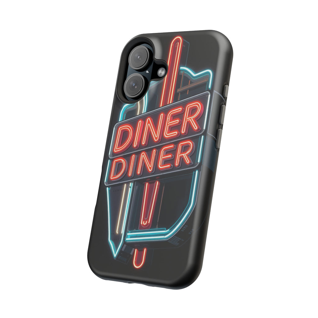 iPhone Neon Diner Sign Electric Art Slim Everyday Designer Case · iPhone Case