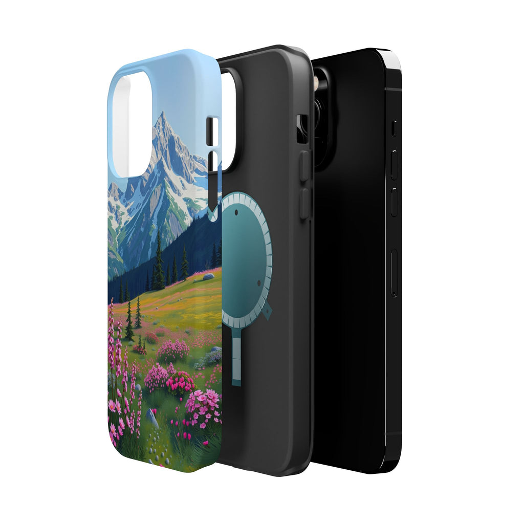 iPhone Earthy Alpine Meadow Design Bold Modern Everyday Snap Case · iPhone Case