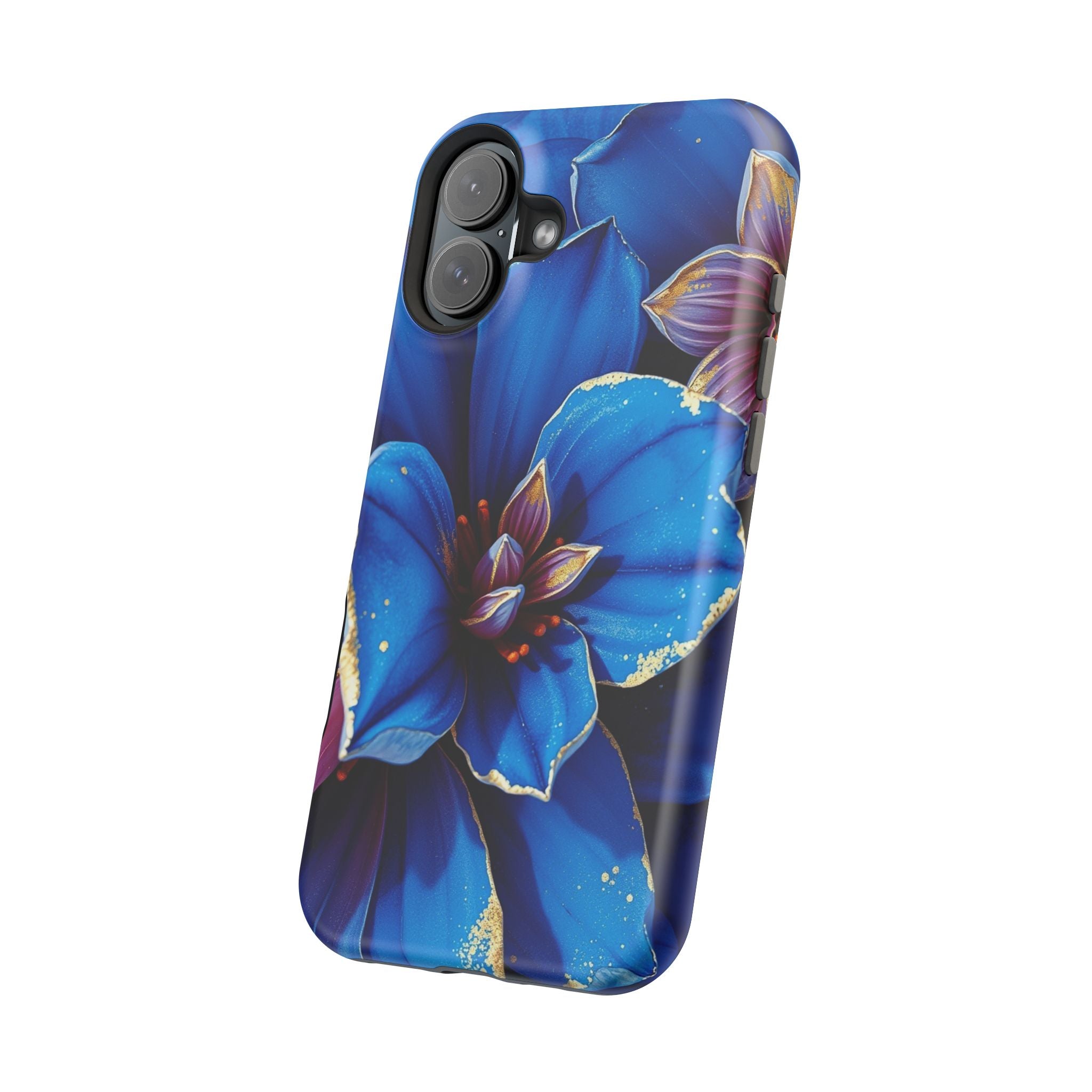 iPhone Floral Gold Foil Serene Design Slim Snap Case Ga · iPhone Case
