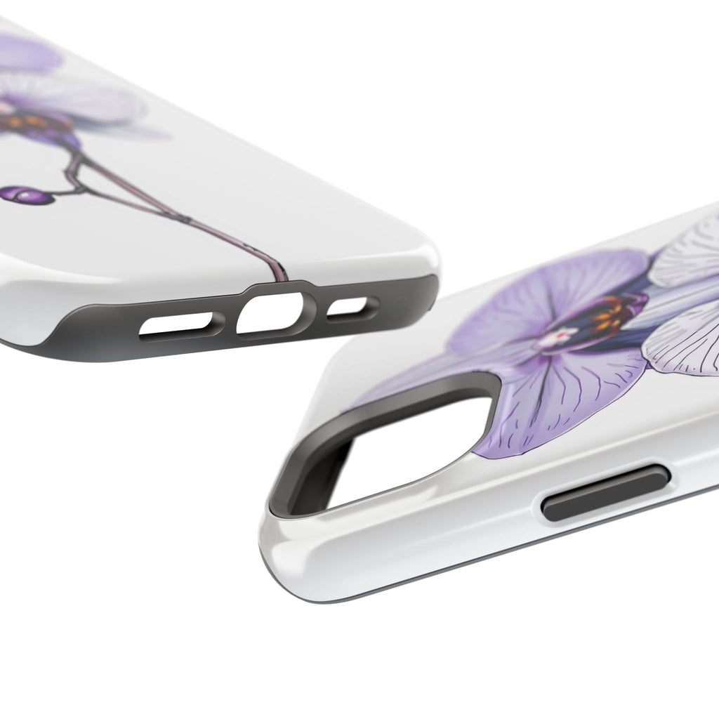 iPhone Orchid Study Hand-Drawn Sketch Slim Everyday Designer Case · iPhone Case