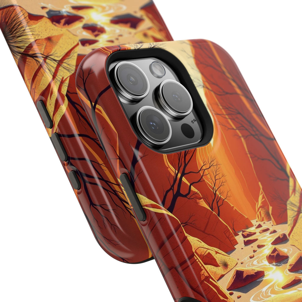iPhone Vibrant Spring Creek Design 20 Slim Everyday Designer Case · iPhone Case