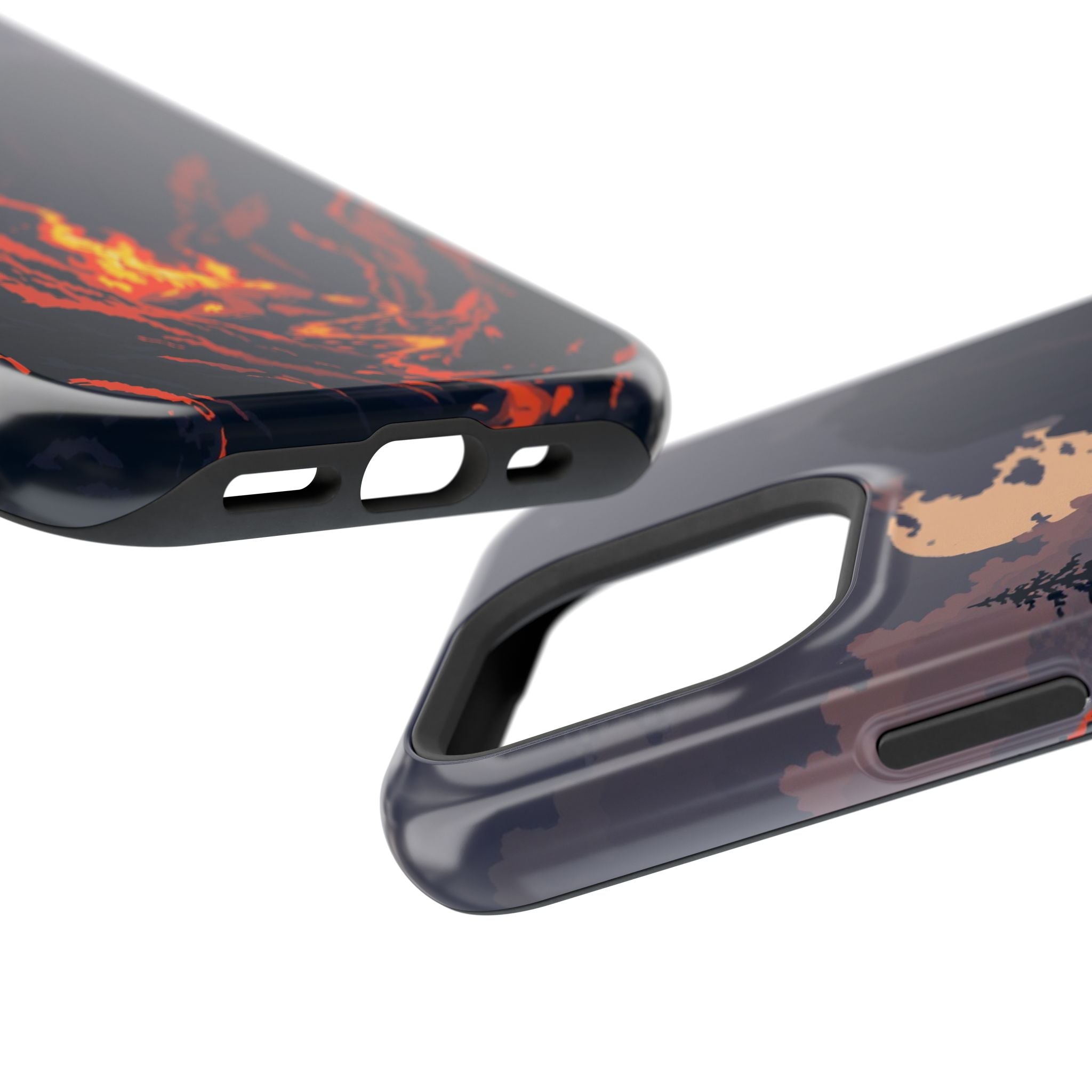 iPhone Wildfire Glow Mystic Art 13 Bold Modern Everyday Snap Case · iPhone Case