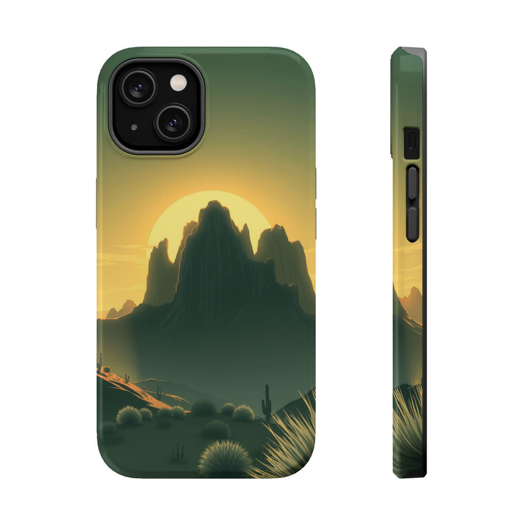 iPhone Mesa Sunset Dreamy Ethereal Bold Modern Everyday Snap Case · iPhone Case