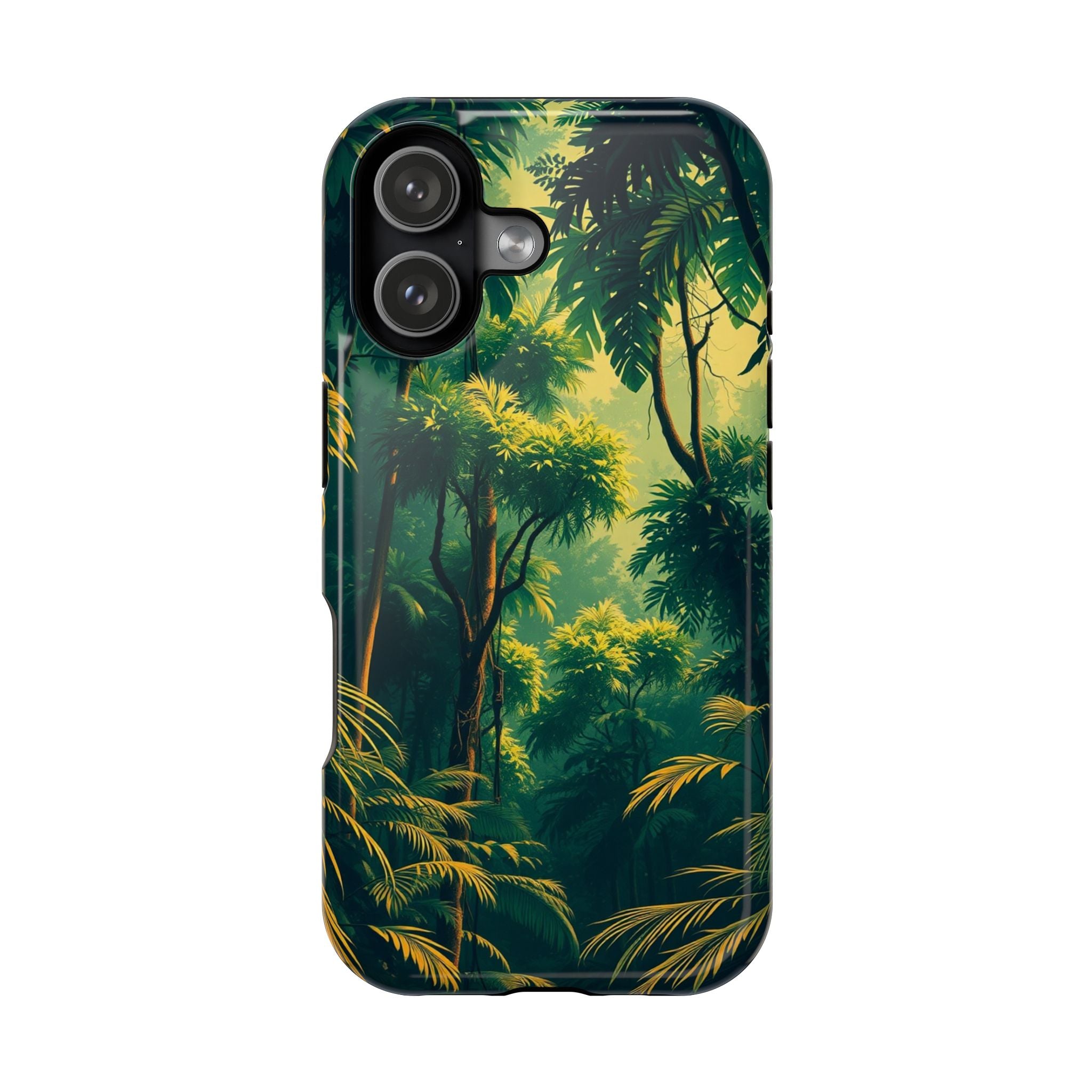 iPhone Rainforest Canopy Vintage Retro Poster Slim iPhone Everyday · iPhone Case