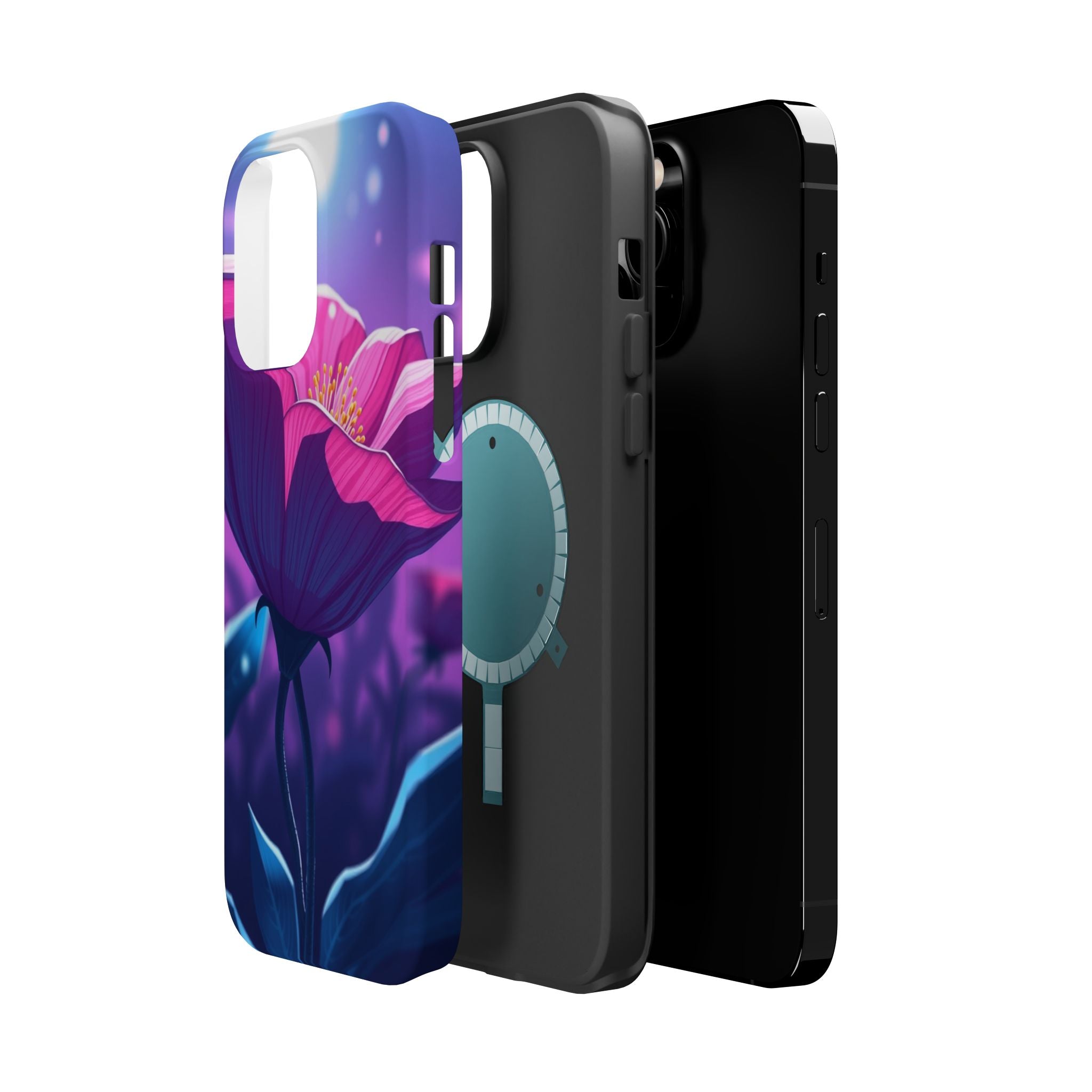 iPhone Night Bloomer Pastel Kawaii Bold Modern Everyday Snap Case · iPhone Case