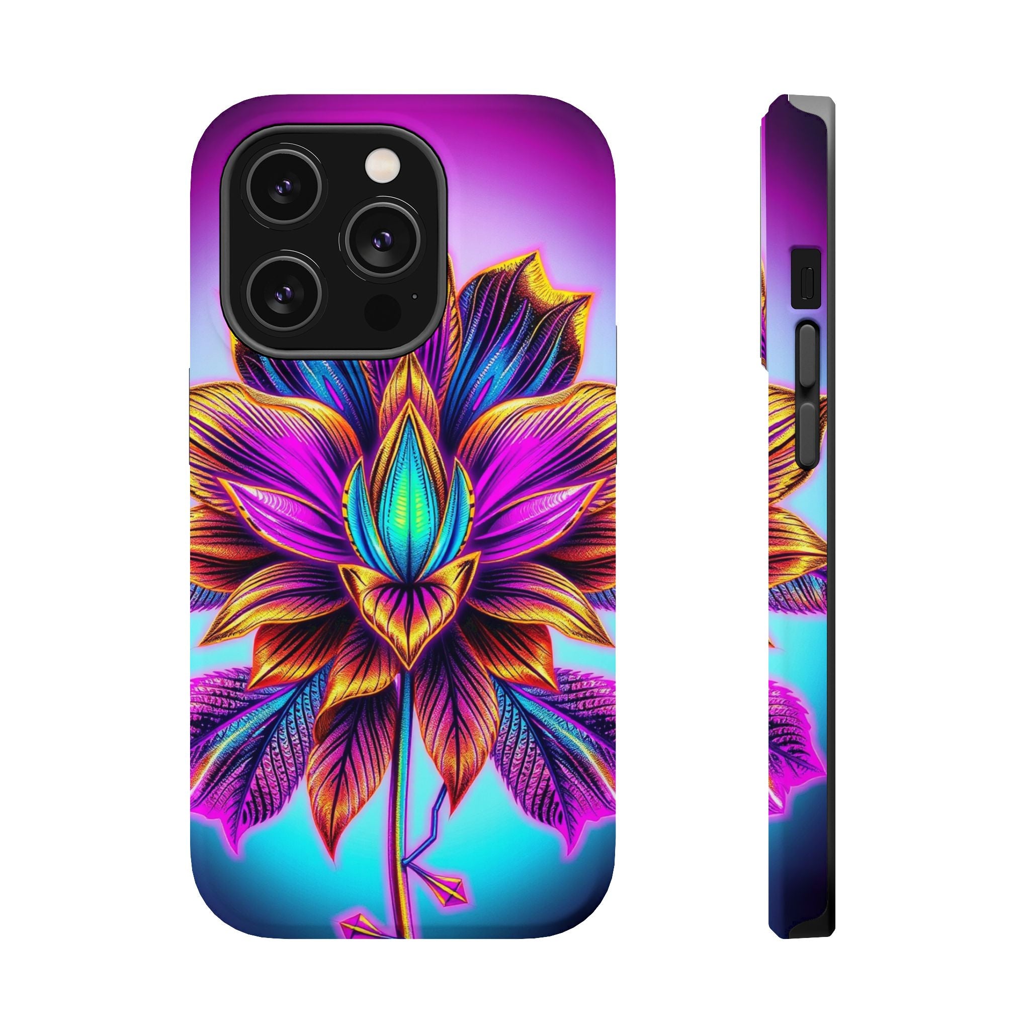 iPhone Floral Gold Foil Mystic Art Bold Modern Everyday Snap Case · iPhone Case