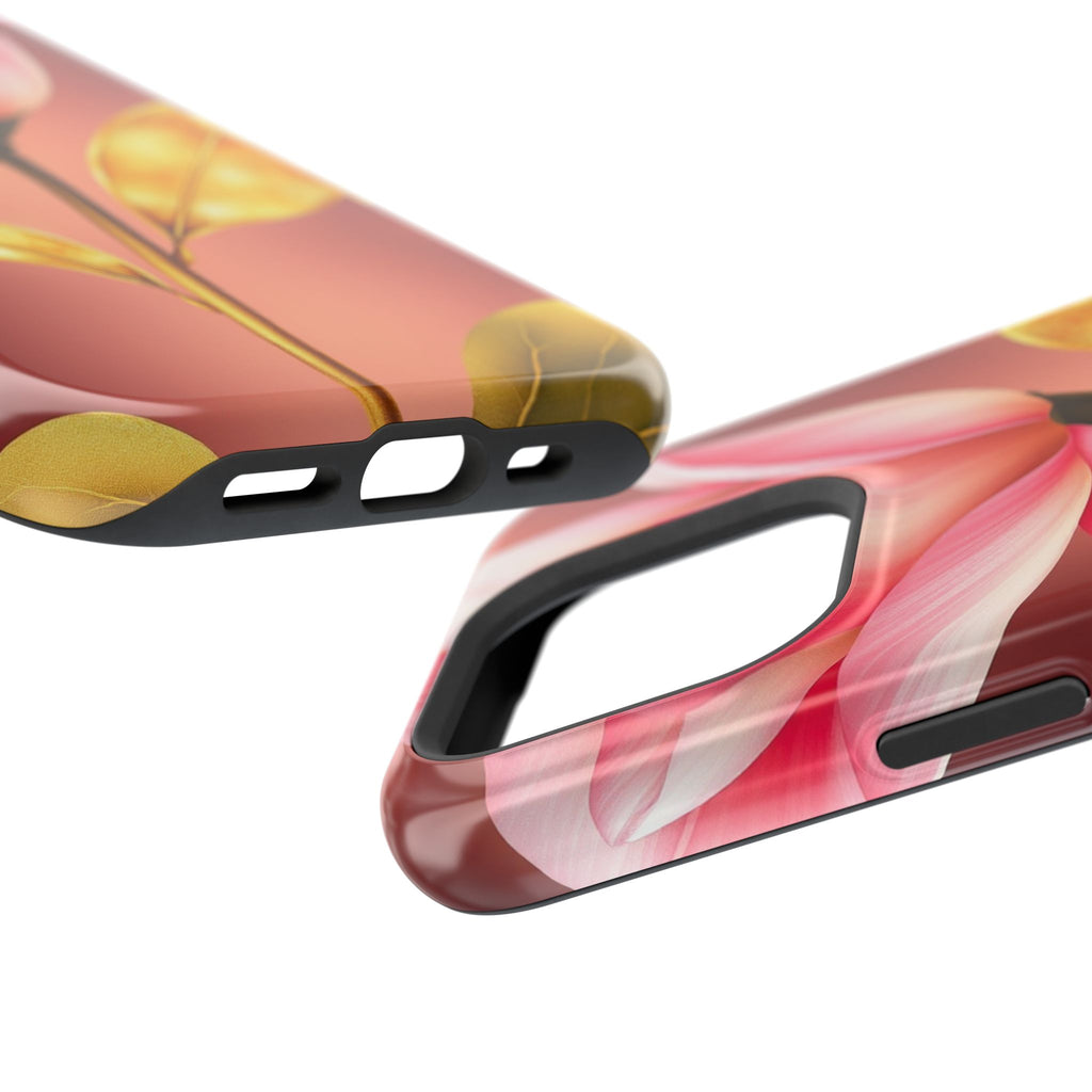 iPhone Dreamy Bloom and Leaf Design 14 Slim Everyday Designer Case · iPhone Case