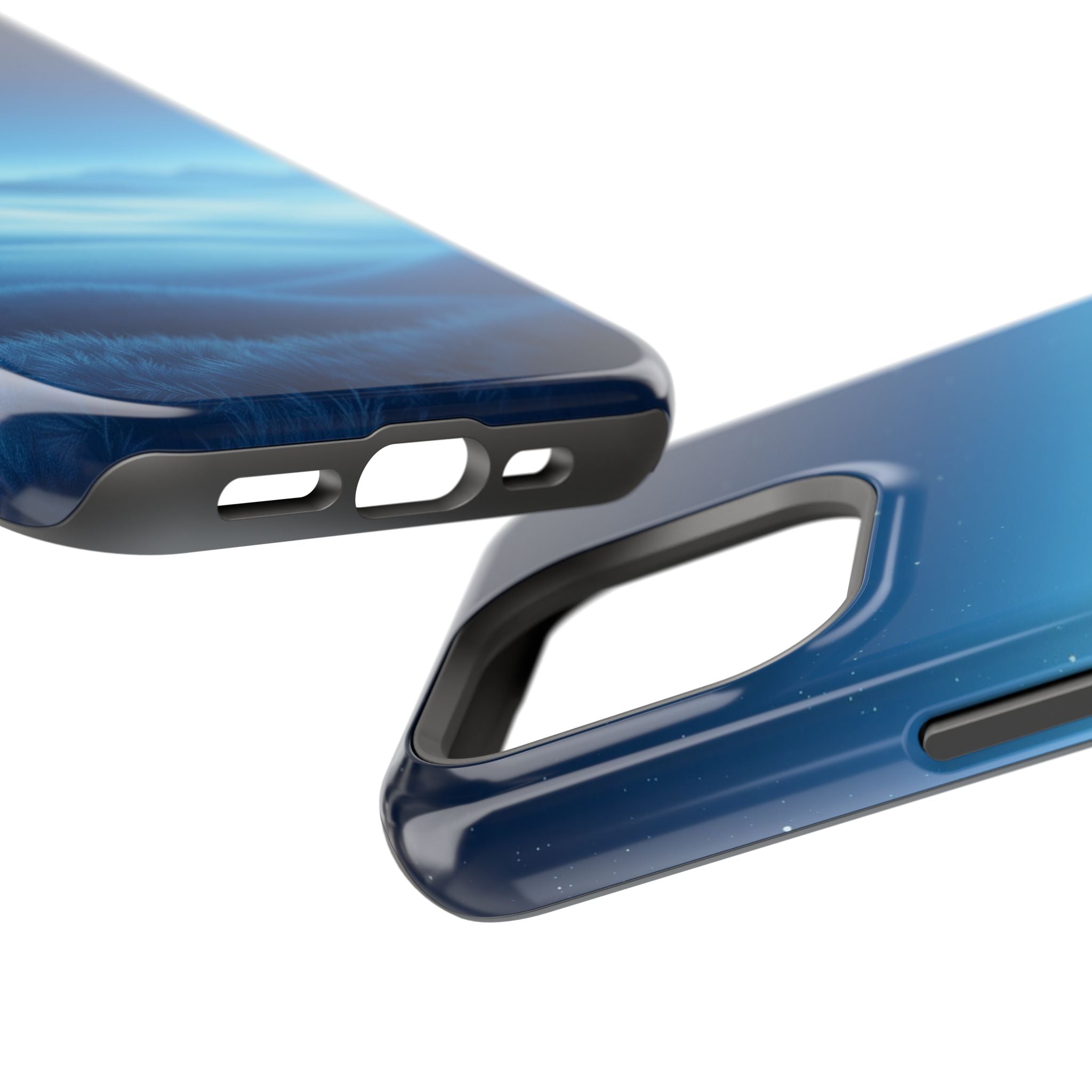 iPhone Midnight Blue And Silver Tundra Expanse Clean iPhone 17 Minimal · iPhone