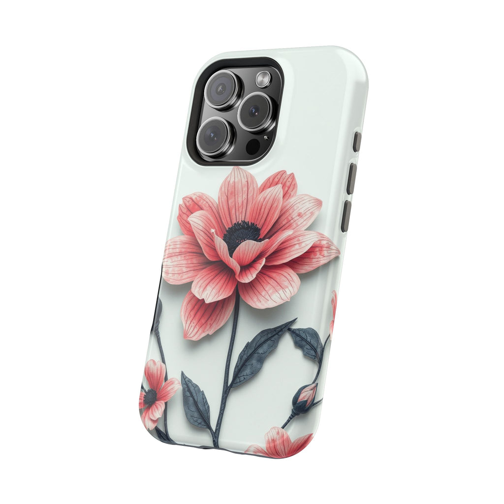 iPhone Dreamy Floral Ink Wash Design Slim Everyday iPhone 12 Designer · iPhone C