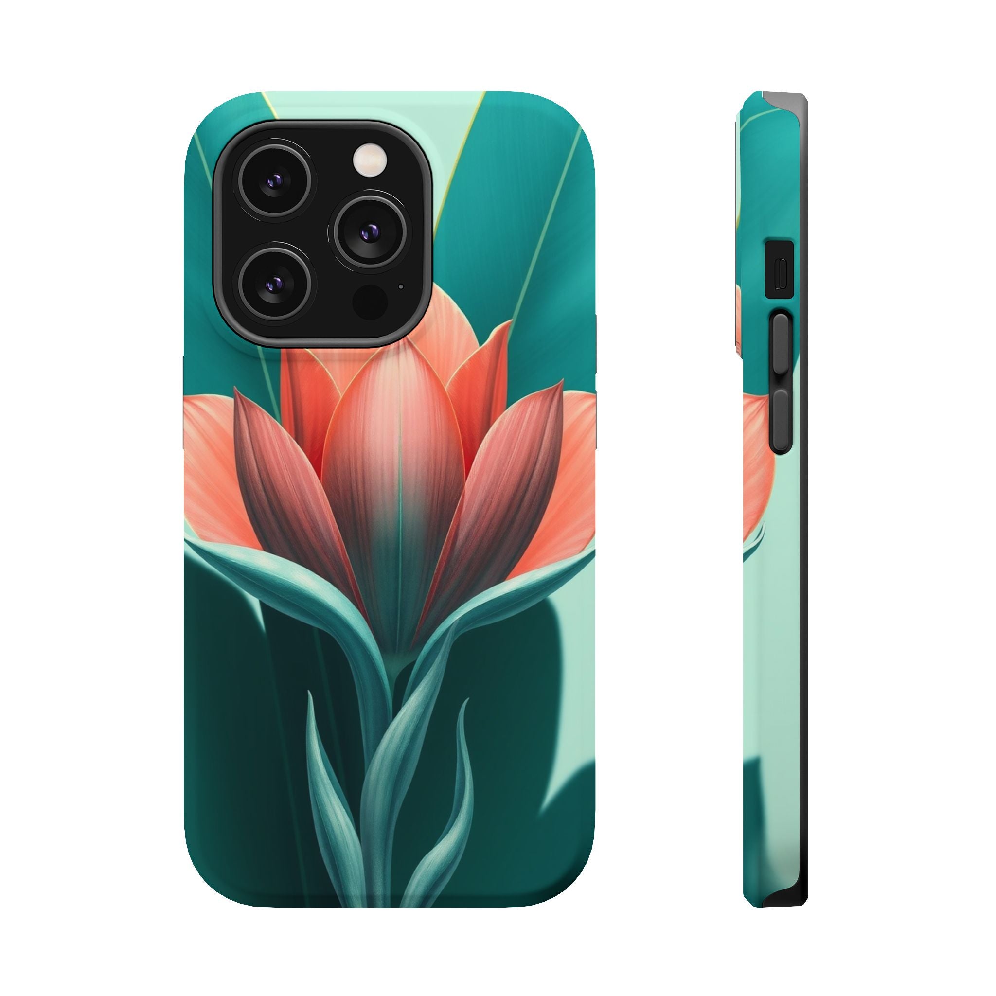 iPhone Dreamy Botanical Illustration Design Soft iPhone 14 Finish · iPhone Case