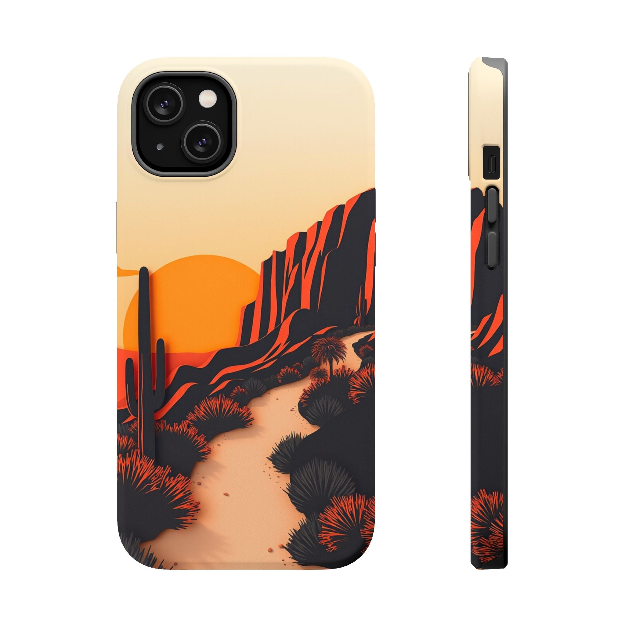 iPhone Serene Mesa Sunset Design 12 Slim Everyday Designer Case · iPhone Case