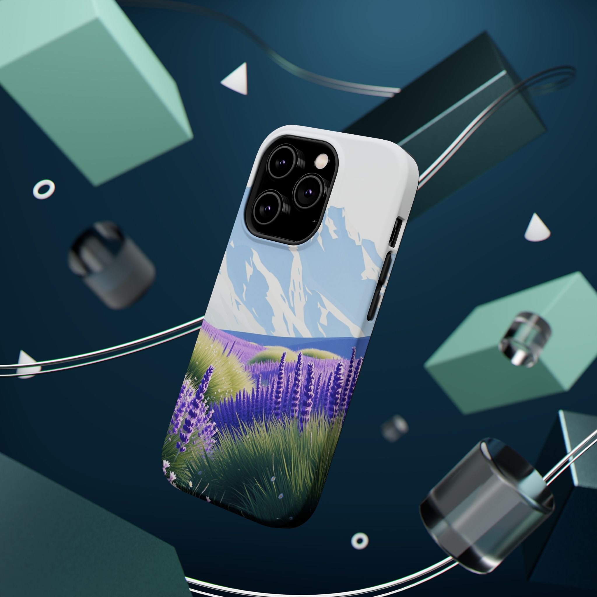 iPhone Alpine Meadow Electric Art 10 Slim Everyday Designer Case · iPhone Case